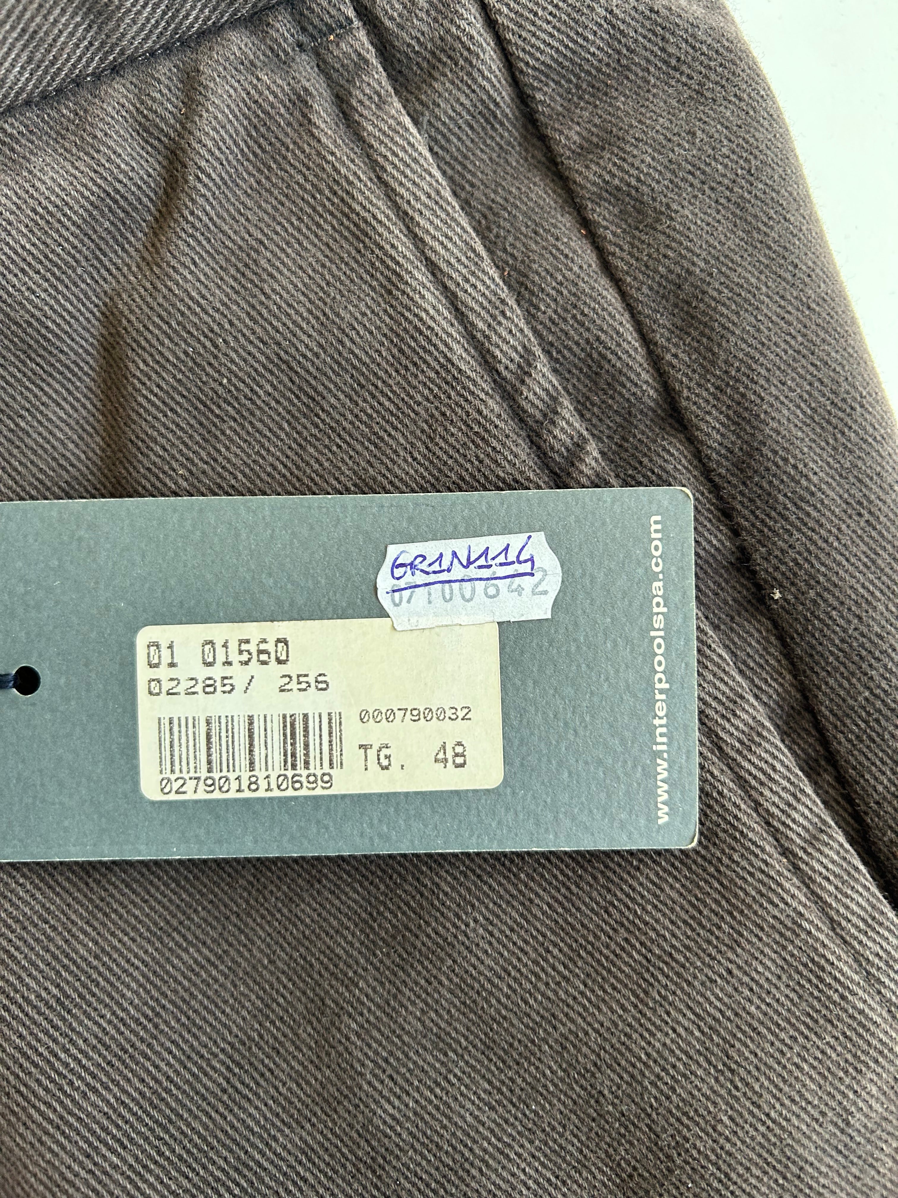 Peter Hadley pantalone marrone — vista posteriore — IlBotteghino