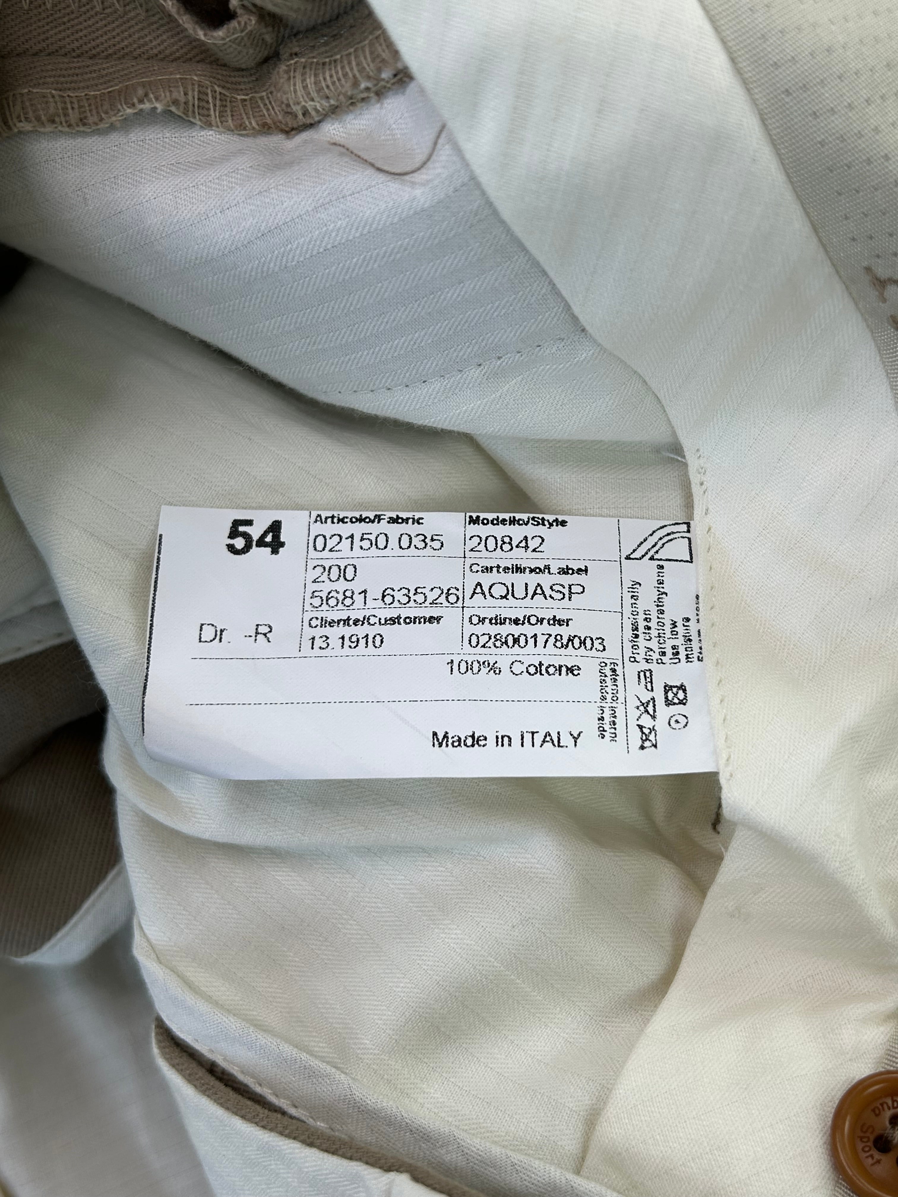 Aquascutum pantalone beige — pezzo unico — IlBotteghino