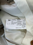 Aquascutum Pantalone Uomo Beige 100% Cotone TG 54