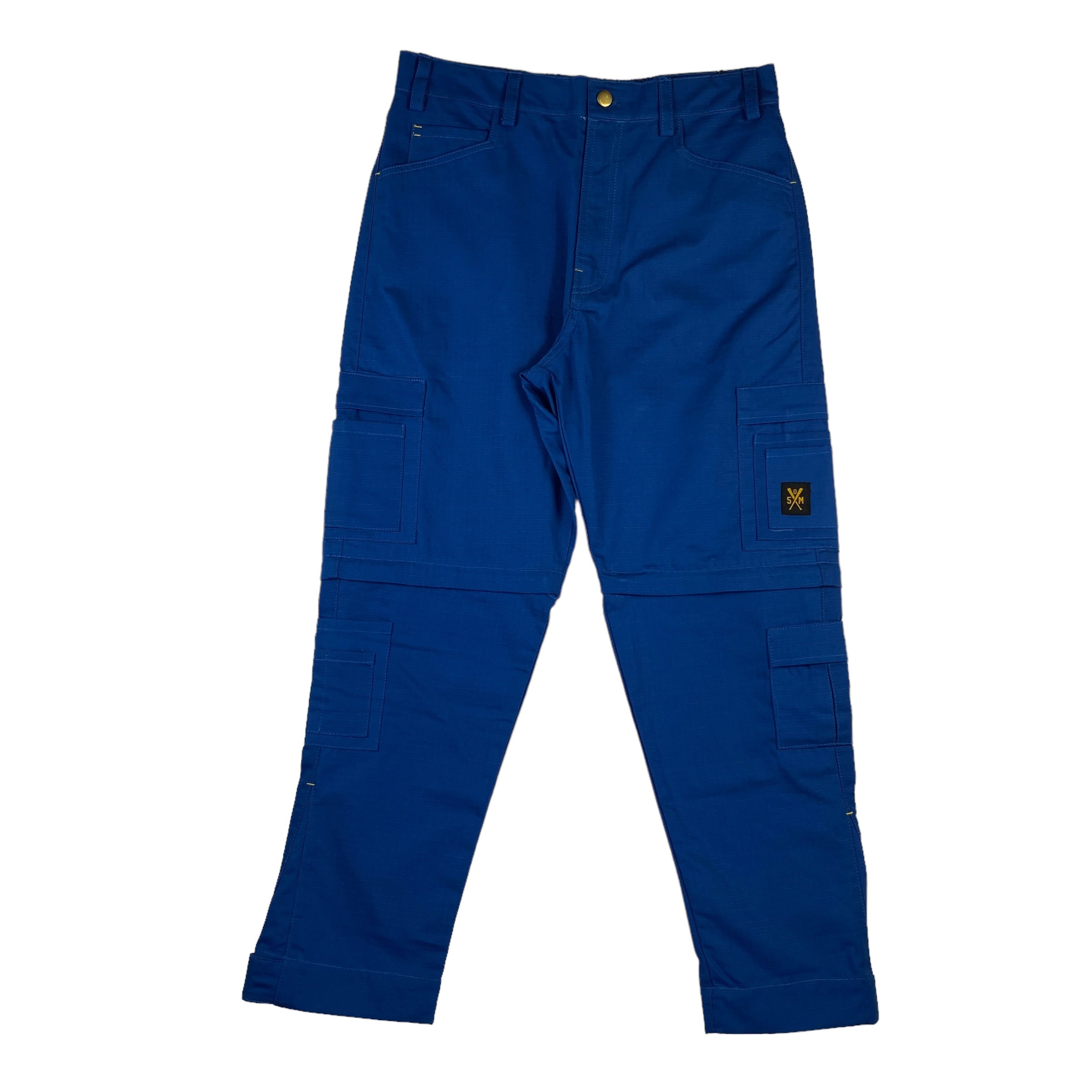 Pantalone cargo State of Mind Ripstop blu, taglia L — IlBotteghino