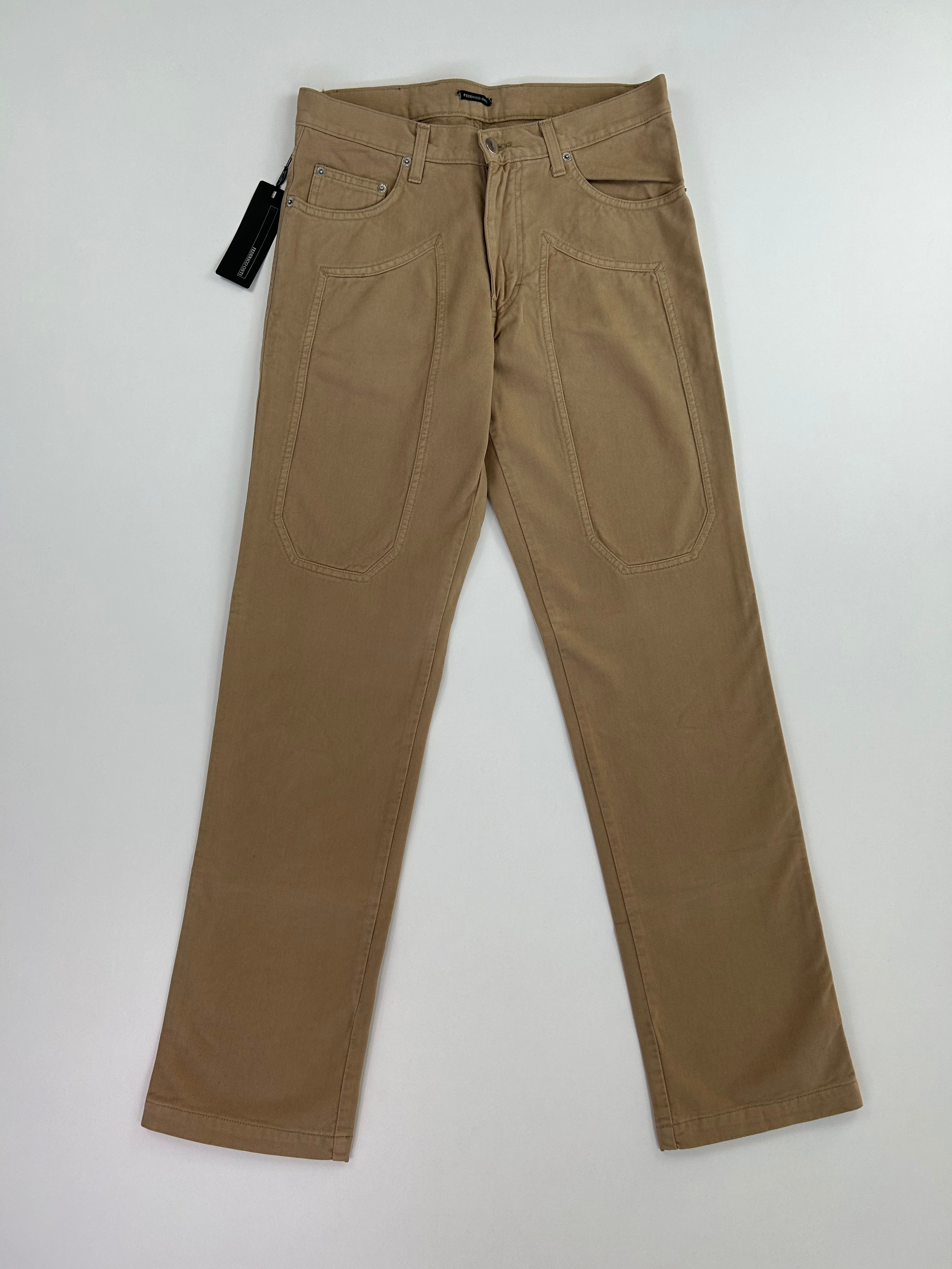 Federico Osti pantalone — beige — IlBotteghino