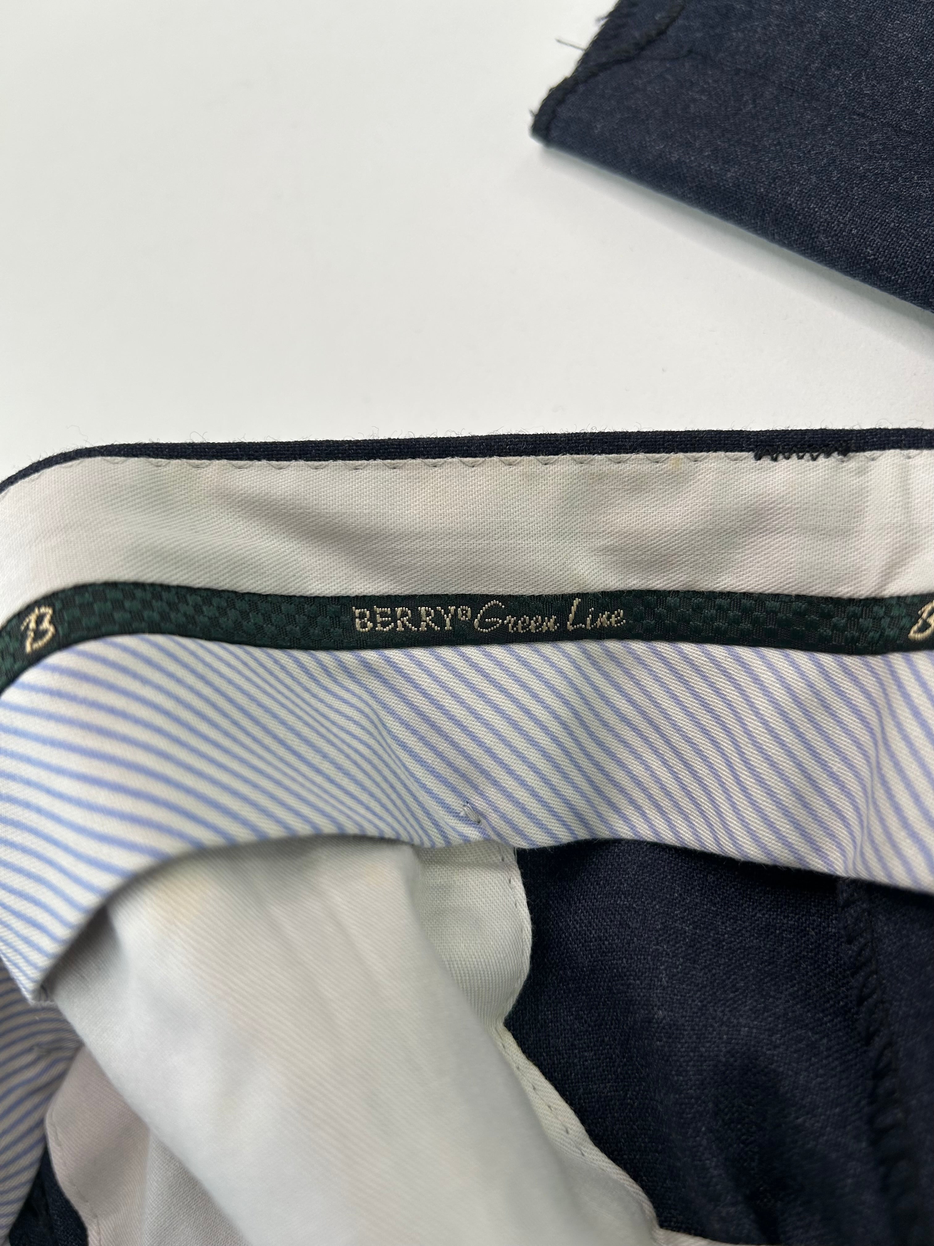 Berry pantalone blu — dettaglio tasca — IlBotteghino
