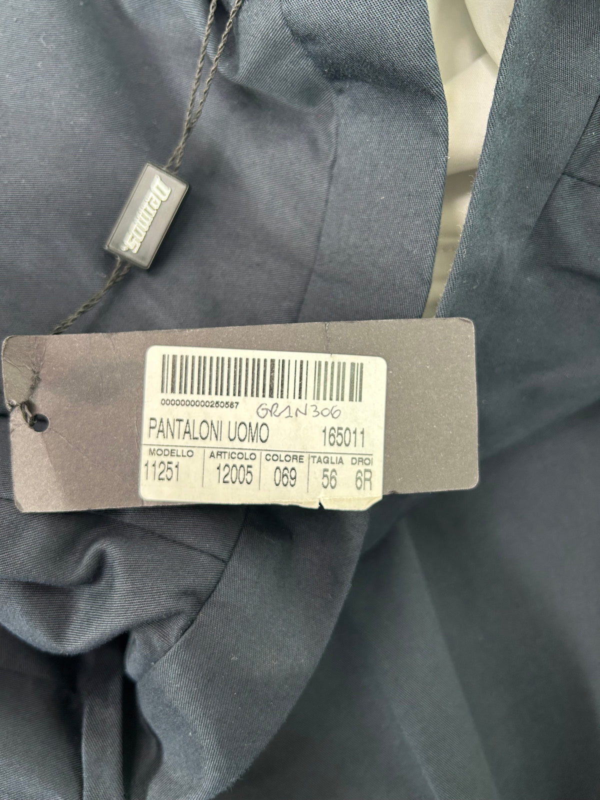 Deimos pantalone blu navy — pezzo unico — IlBotteghino