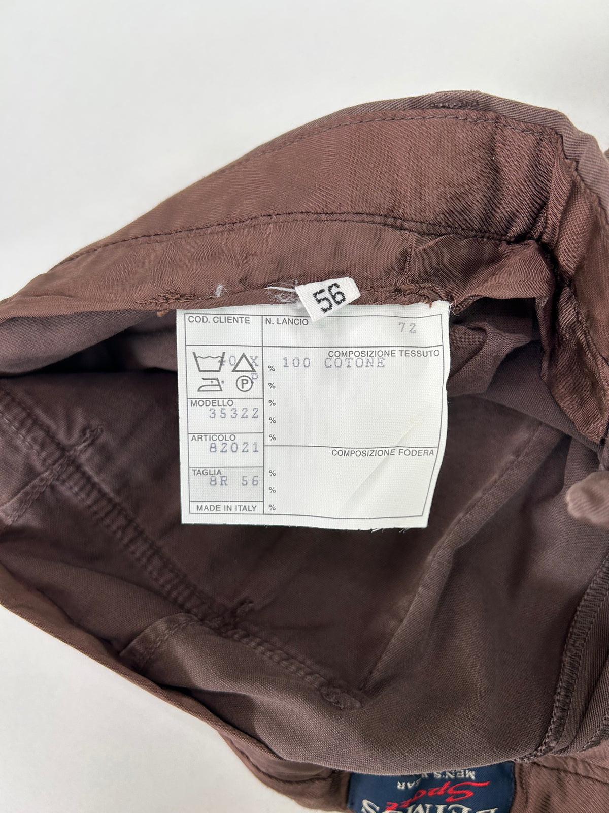 Deimos pantalone marrone — pezzo unico — IlBotteghino