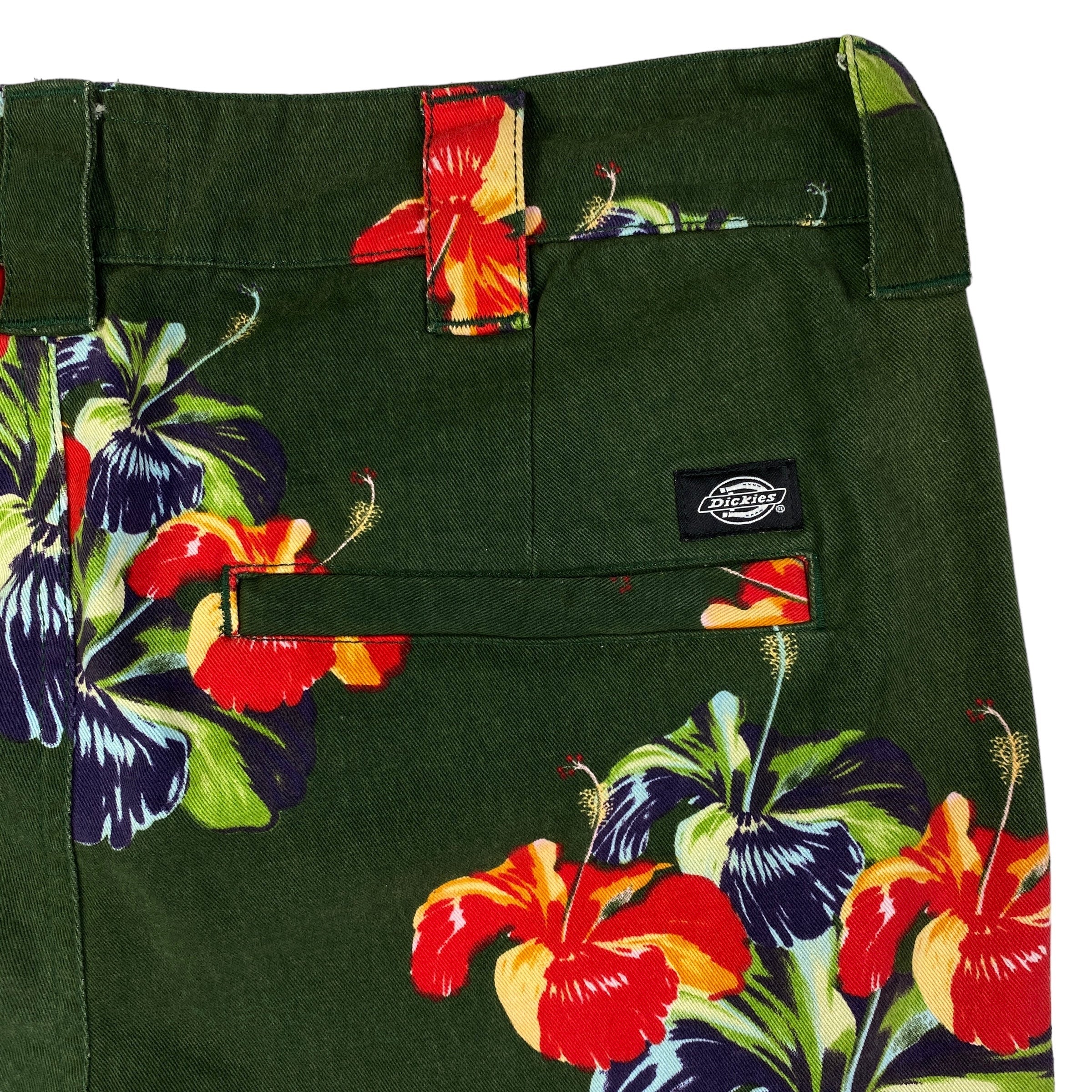 Dickies short Havana green — archivio moda streetwear — IlBotteghino