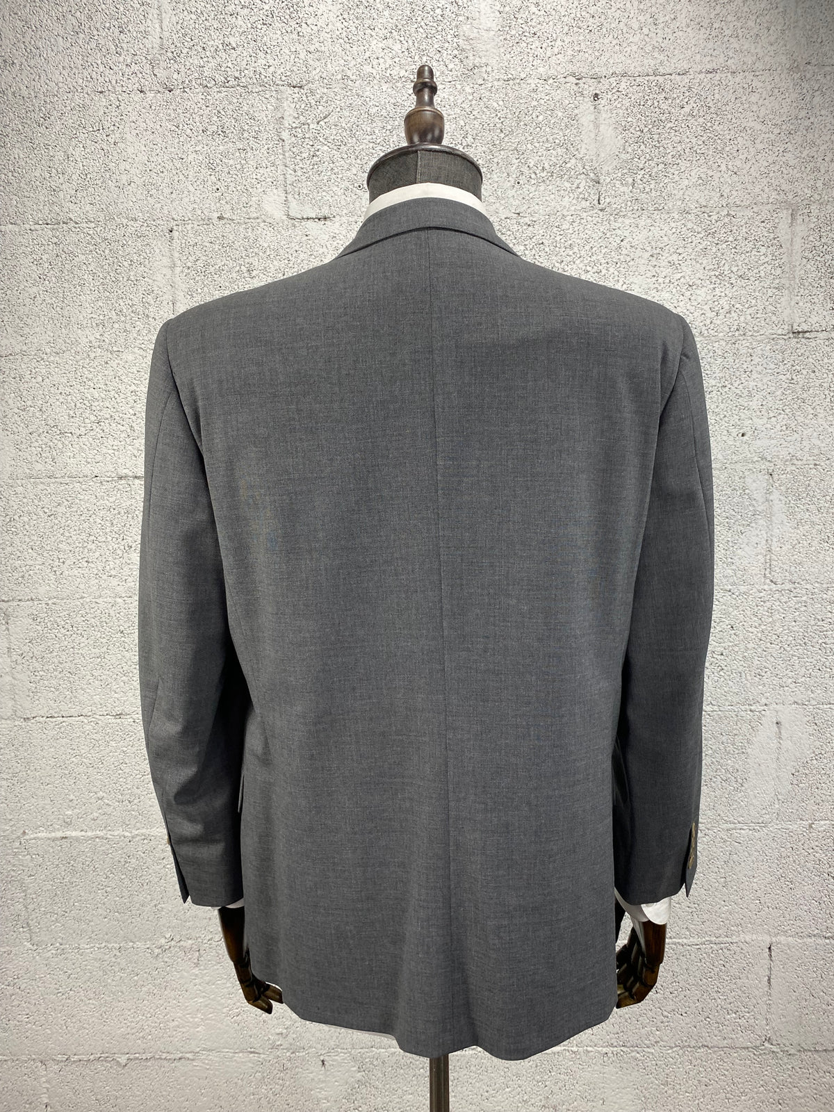 Giacca Garrett's grigio mélange, vista posteriore su manichino