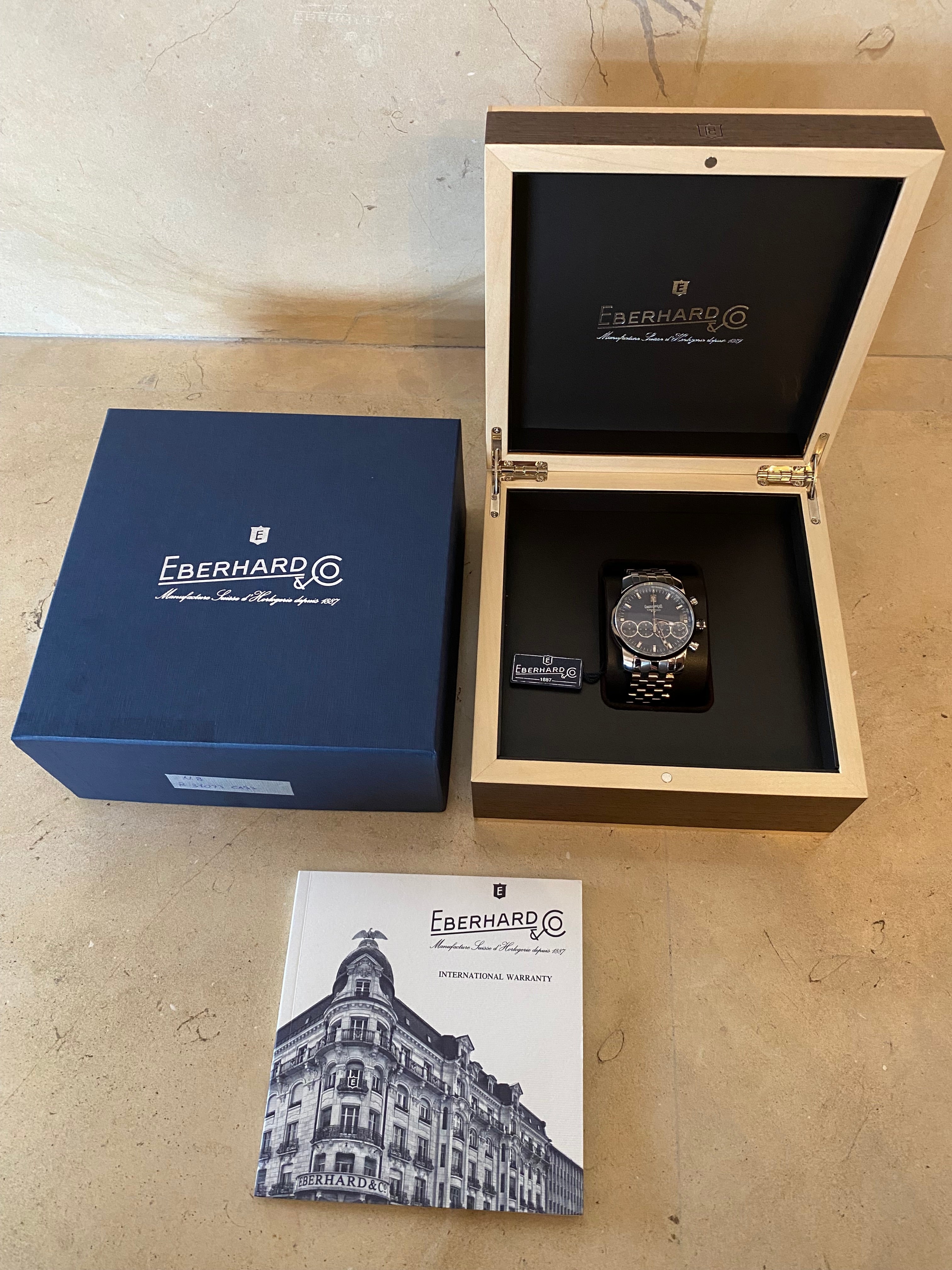 Eberhard Chrono 4 — pezzo unico — IlBotteghino