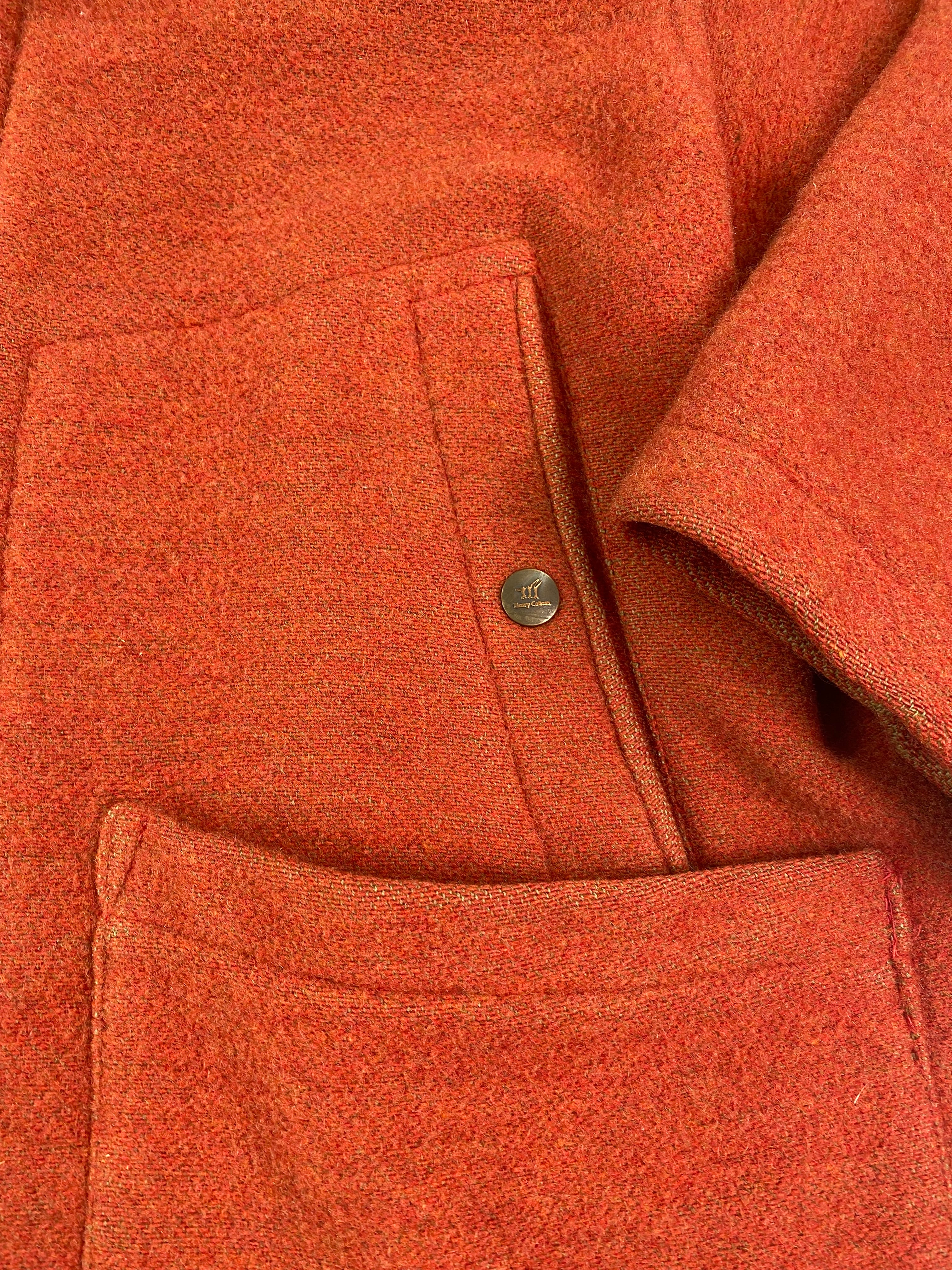 Henry Cotton's cappotto — dettaglio tessuto — IlBotteghino