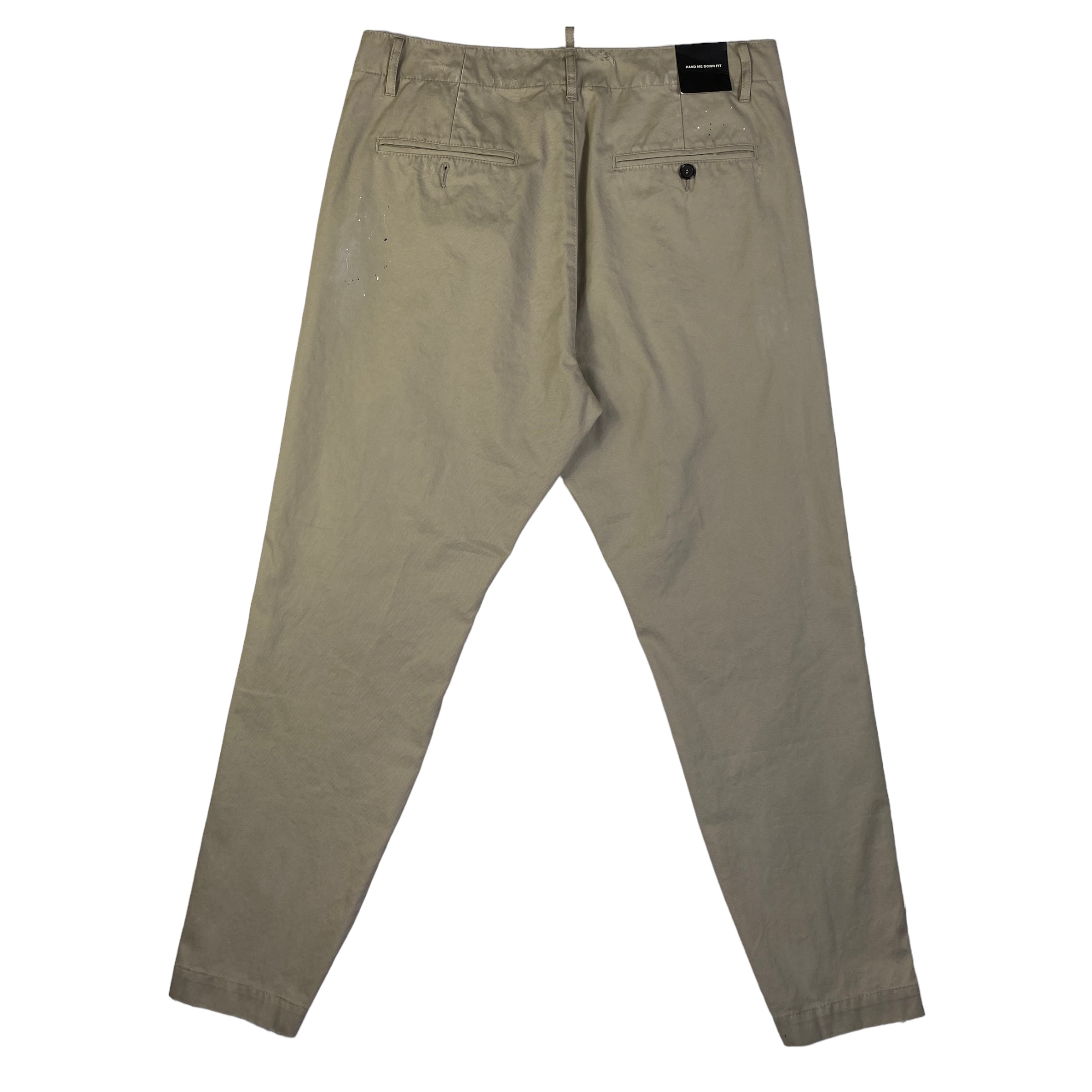 Dsquared2 pantalone beige — archivio luxury — IlBotteghino