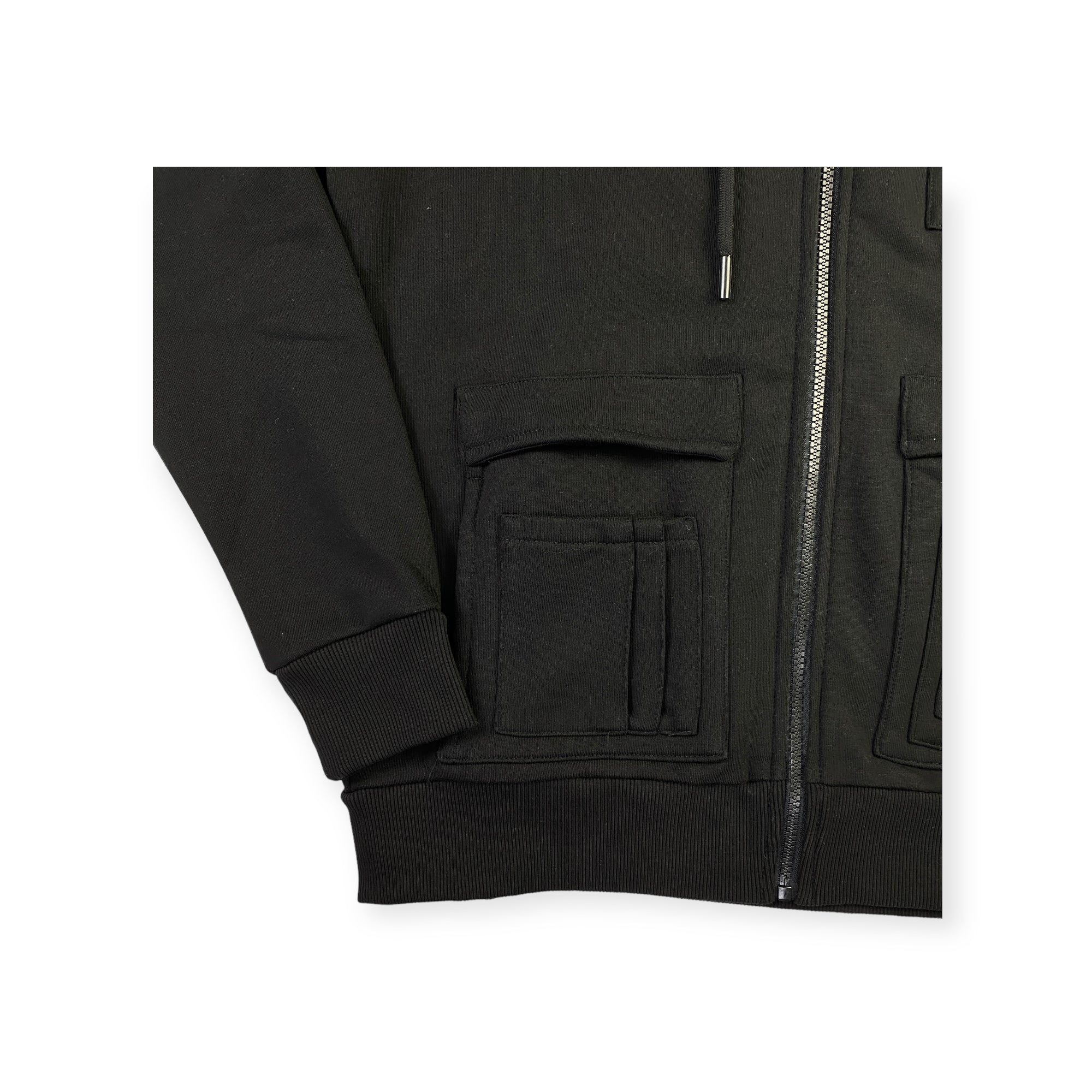 State of Mind felpa nera — archivio moda streetwear — IlBotteghino