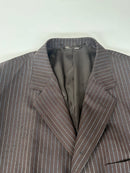 Versace Classic completo gessato in 80% seta e 20% mohair – IT 54 Drop 8