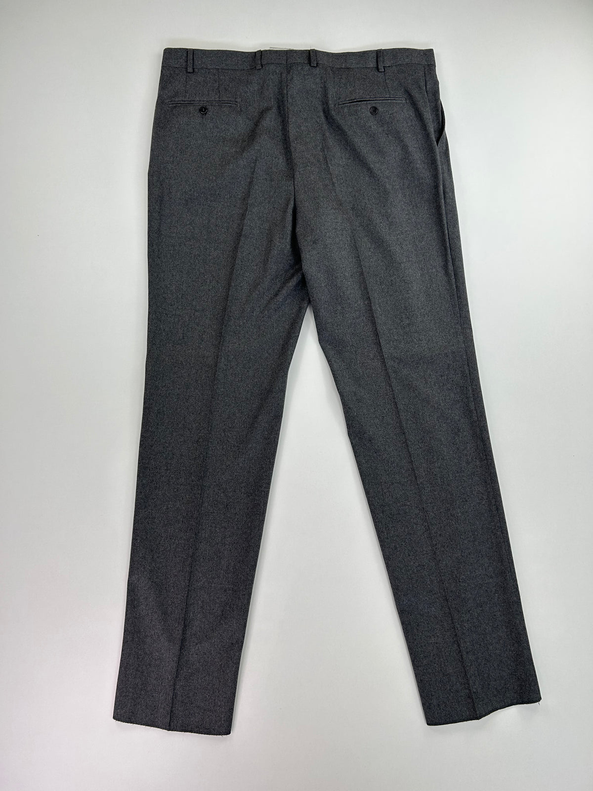 Berry pantalone grigio — lana Super 100's — IlBotteghino