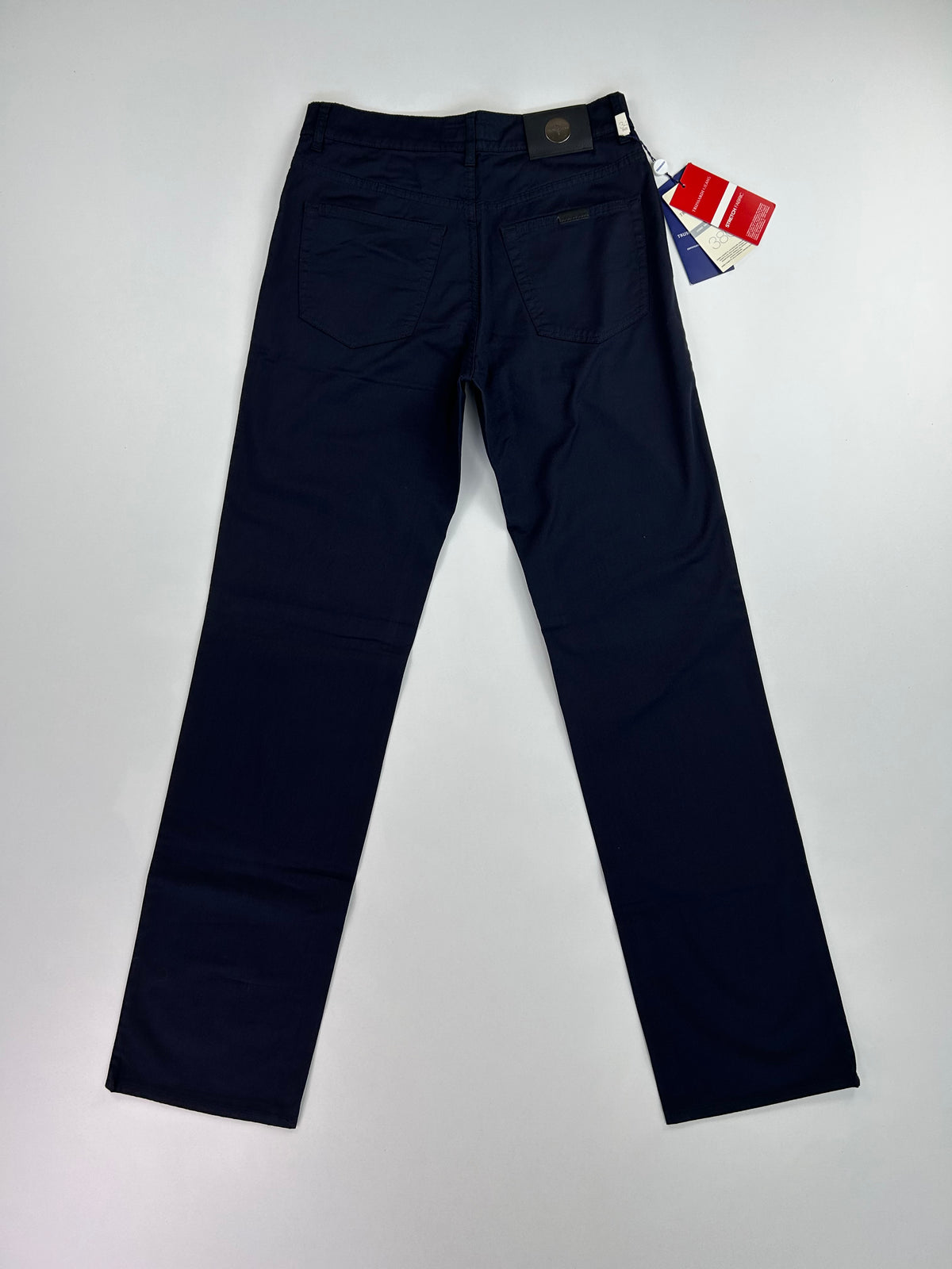Trussardi Jeans blu scuro — cotone elasticizzato — IlBotteghino