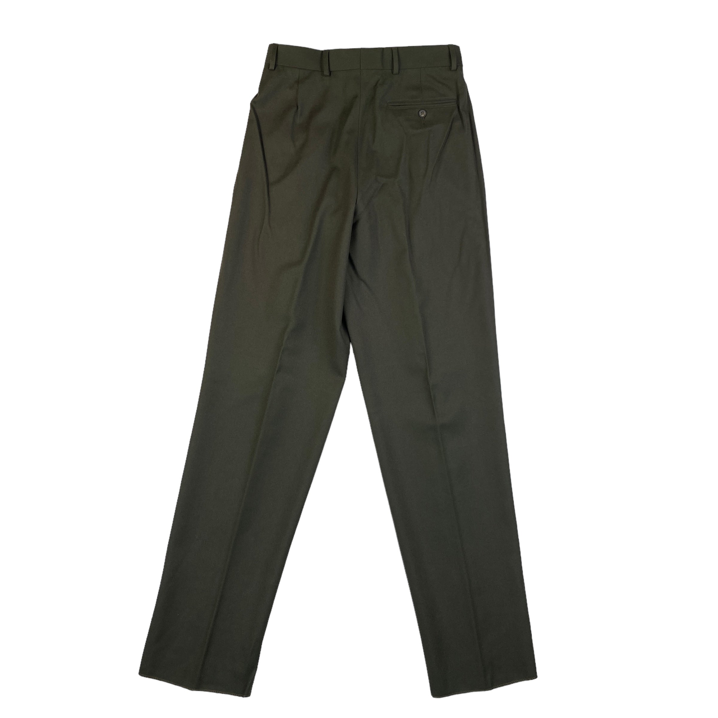 Messori pantalone verde — sartoria italiana d'archivio — IlBotteghino