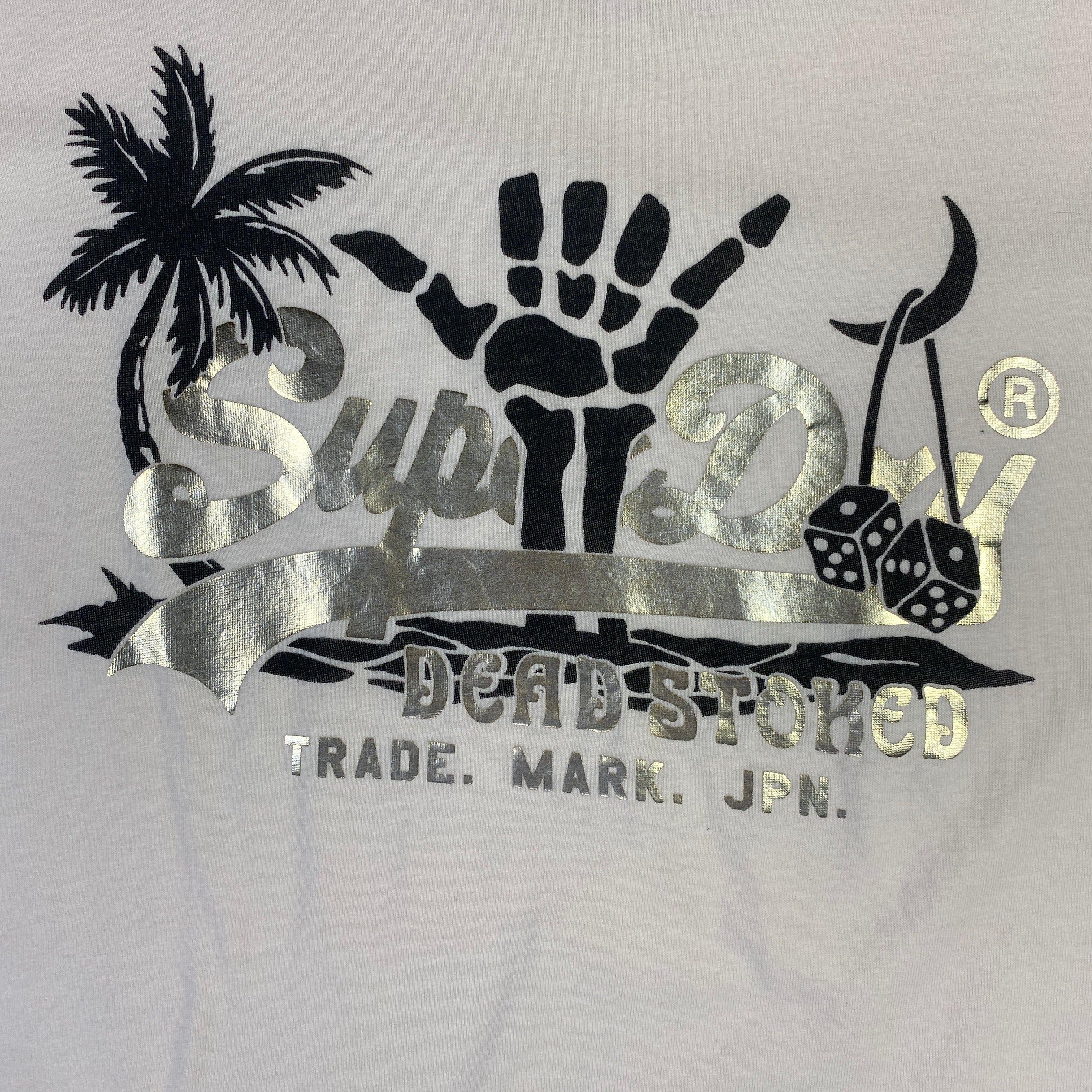 Superdry t-shirt beige — pezzo unico d'archivio — IlBotteghino