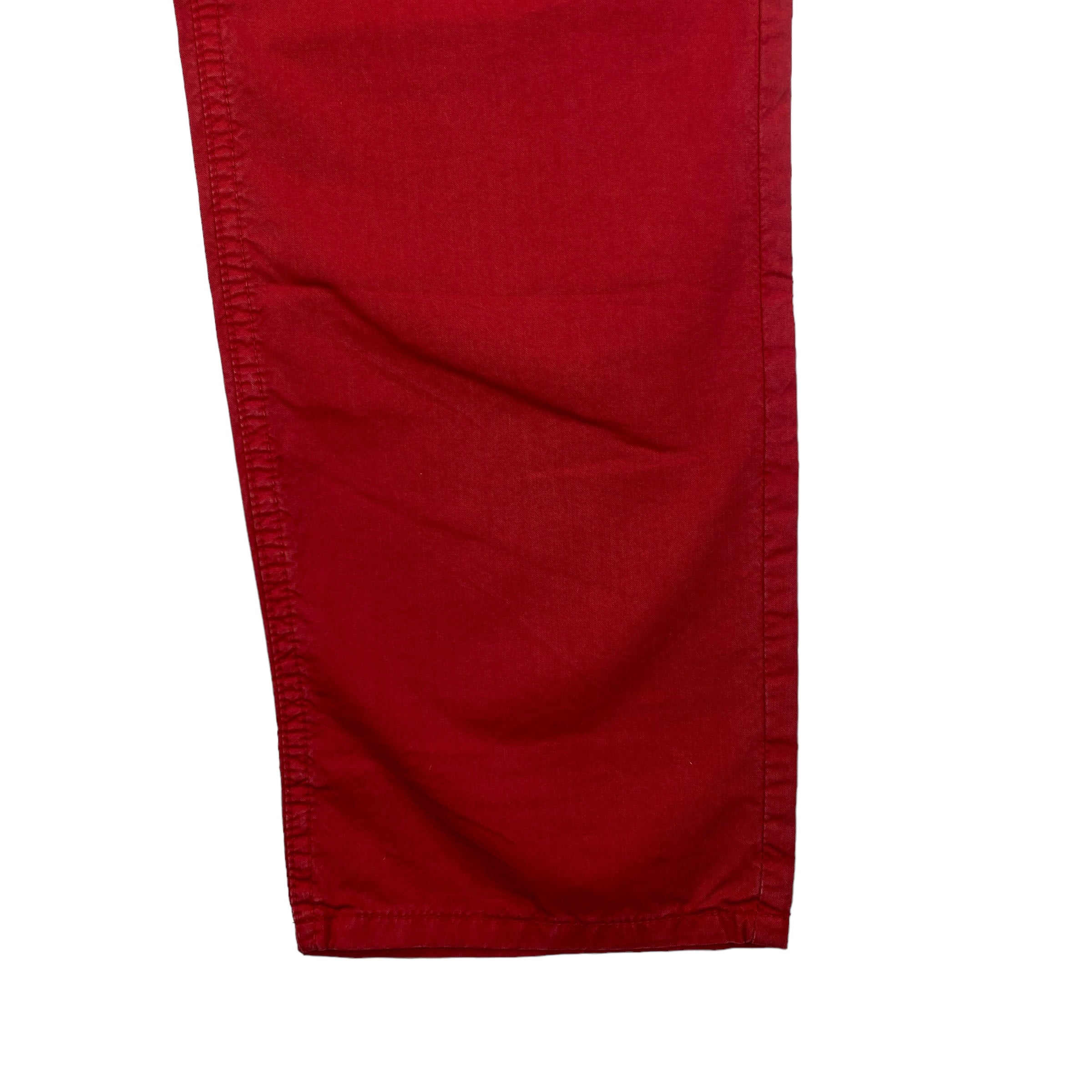Closed pantalone denim rosso — pezzo unico d'archivio — IlBotteghino
