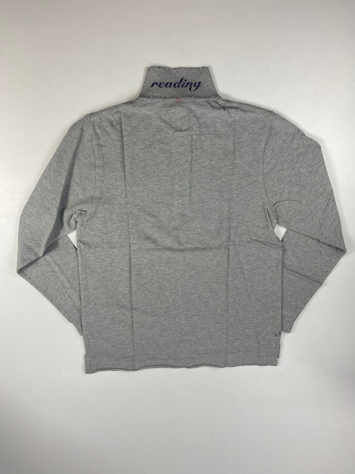 Polo Sun68 manica lunga grigio melange - Tg. L
