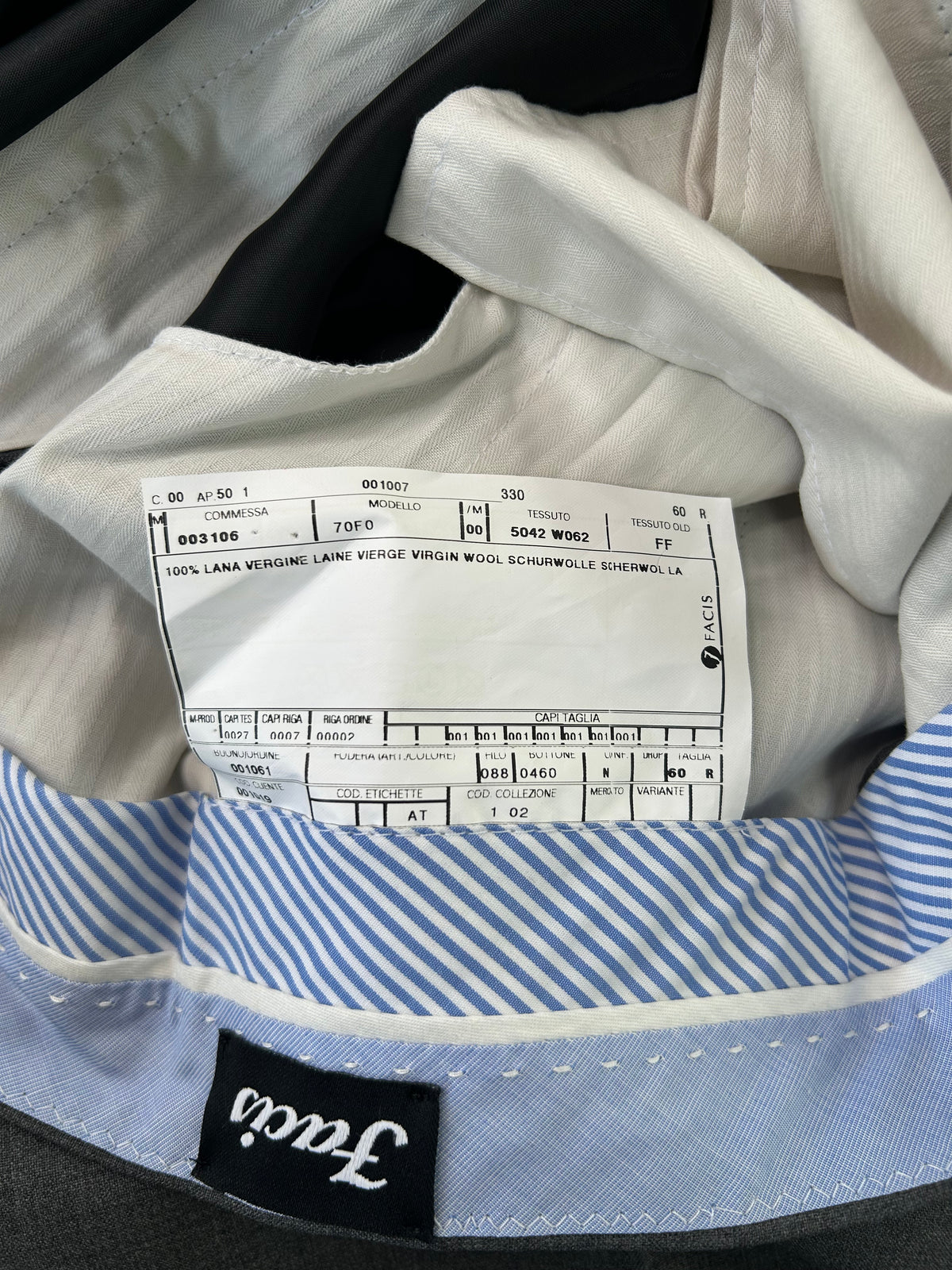 Facis pantalone grigio — pezzo unico — IlBotteghino