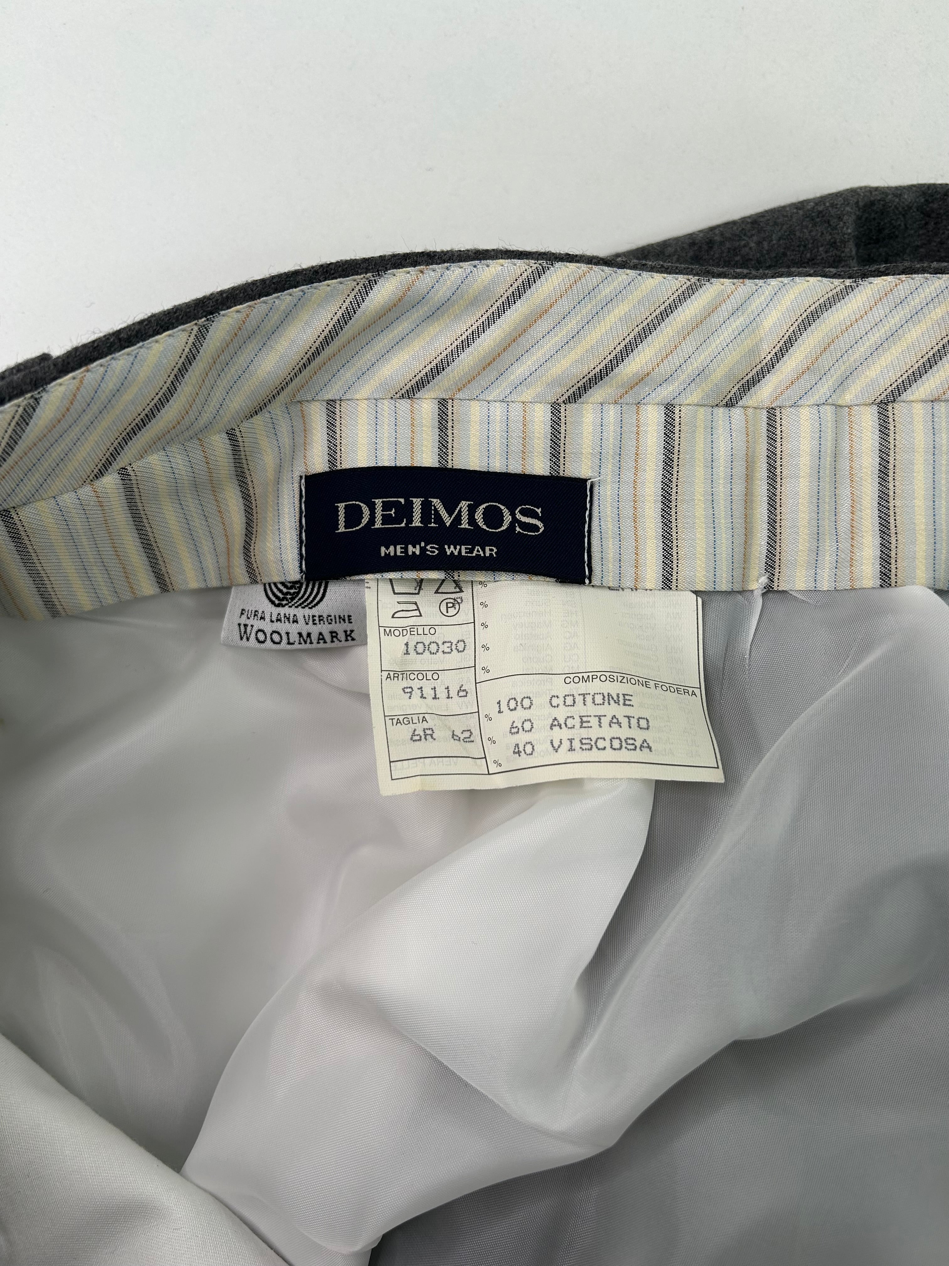 Deimos pantalone grigio — vista laterale — IlBotteghino