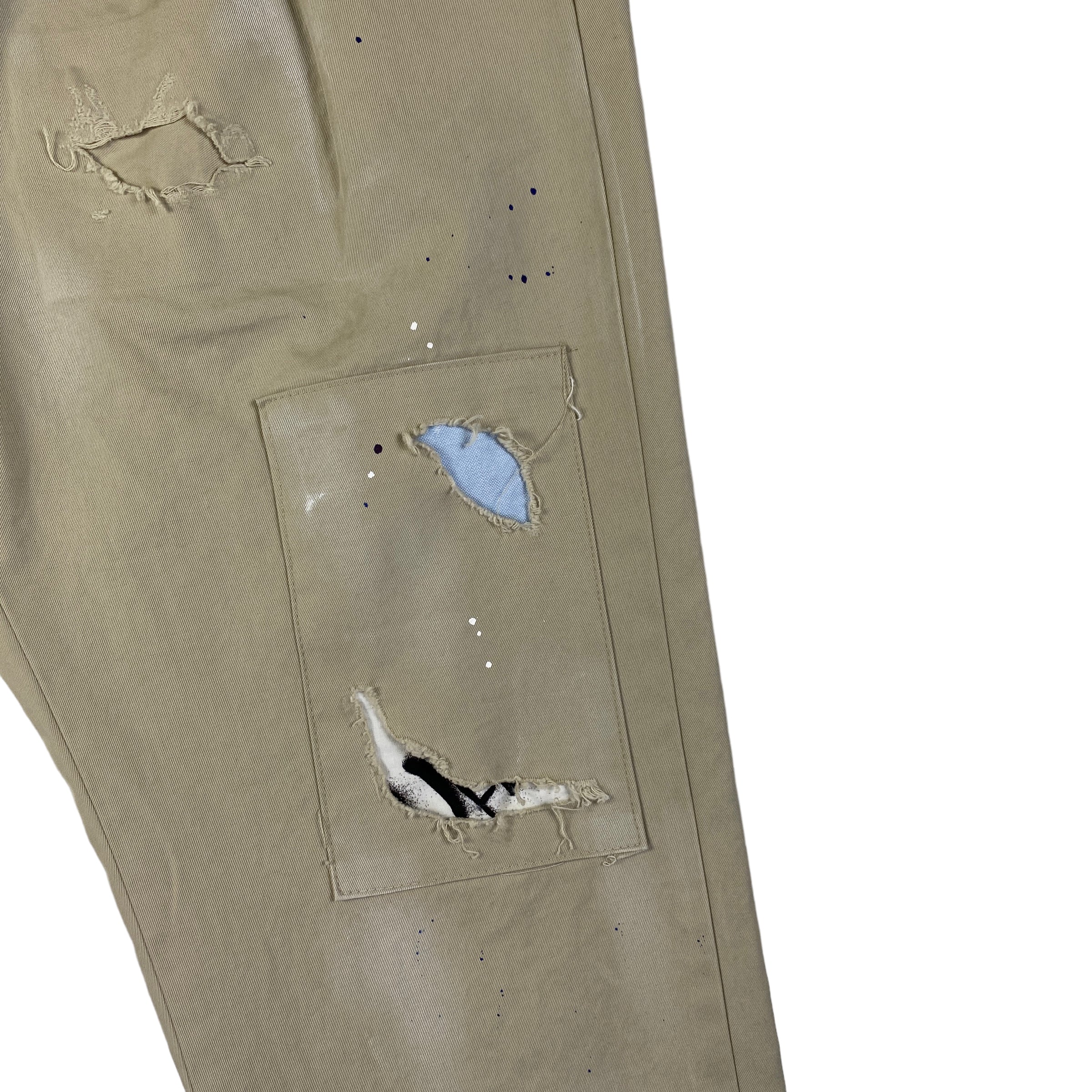 Dsquared2 pantalone beige — archivio moda luxury — IlBotteghino
