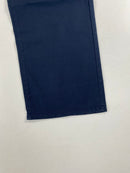 Pantalone Hugo Boss Maine blu, dettaglio texture tessuto