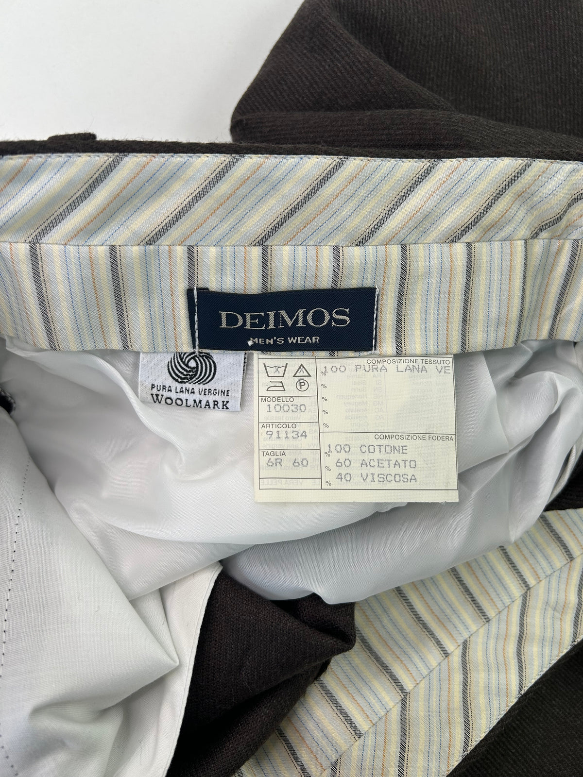 Deimos pantalone marrone — dettaglio tasca — IlBotteghino