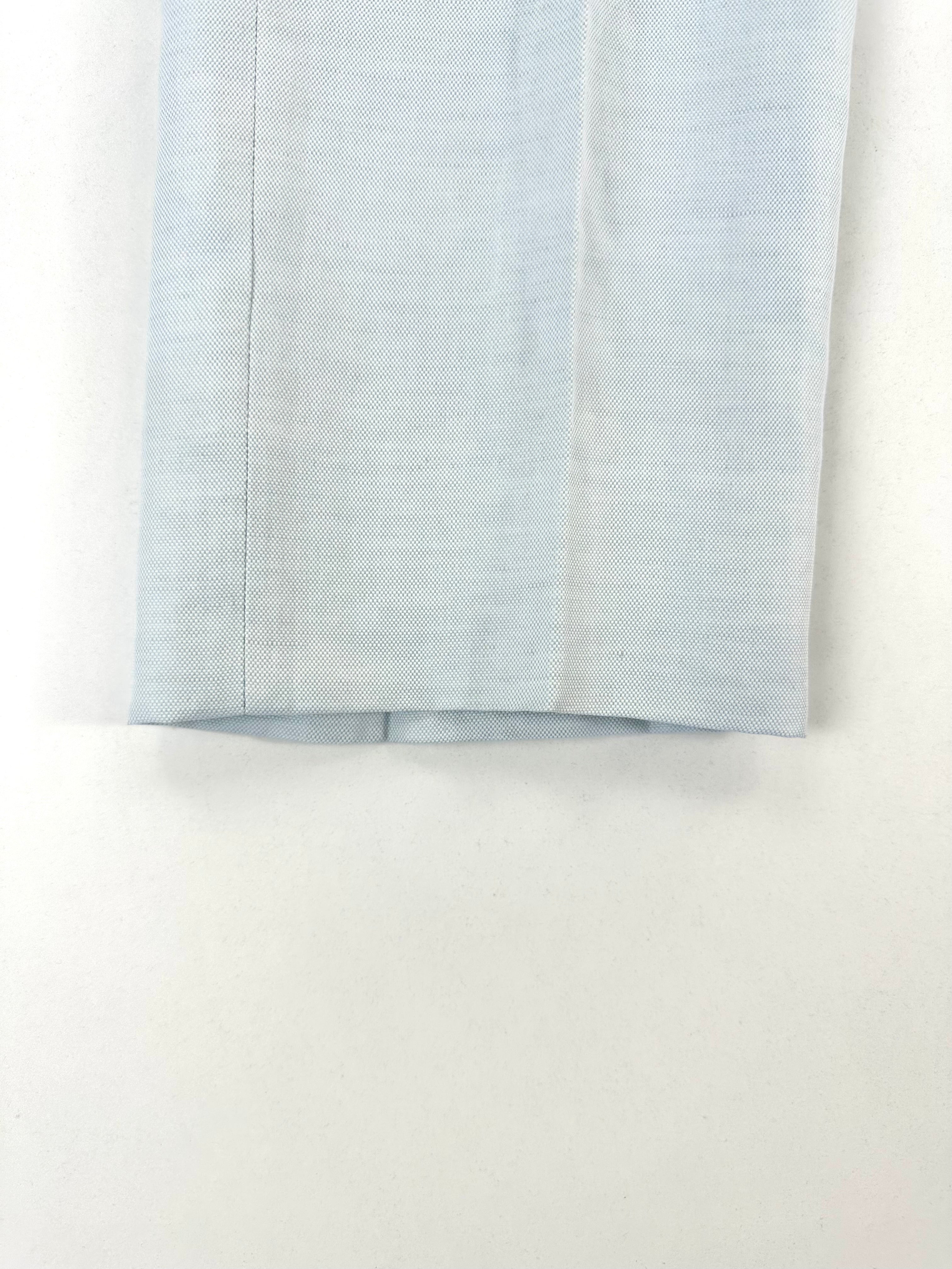 Completo Versace Collection azzurro cotone e lino - Tg. 50