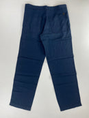 Pantalone Hugo Boss Cabana-N lino blu, vista frontale