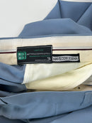 Pantalone Uomo Mavecon Sartoriale Celeste Lana Vergine Made in Italy Difettato