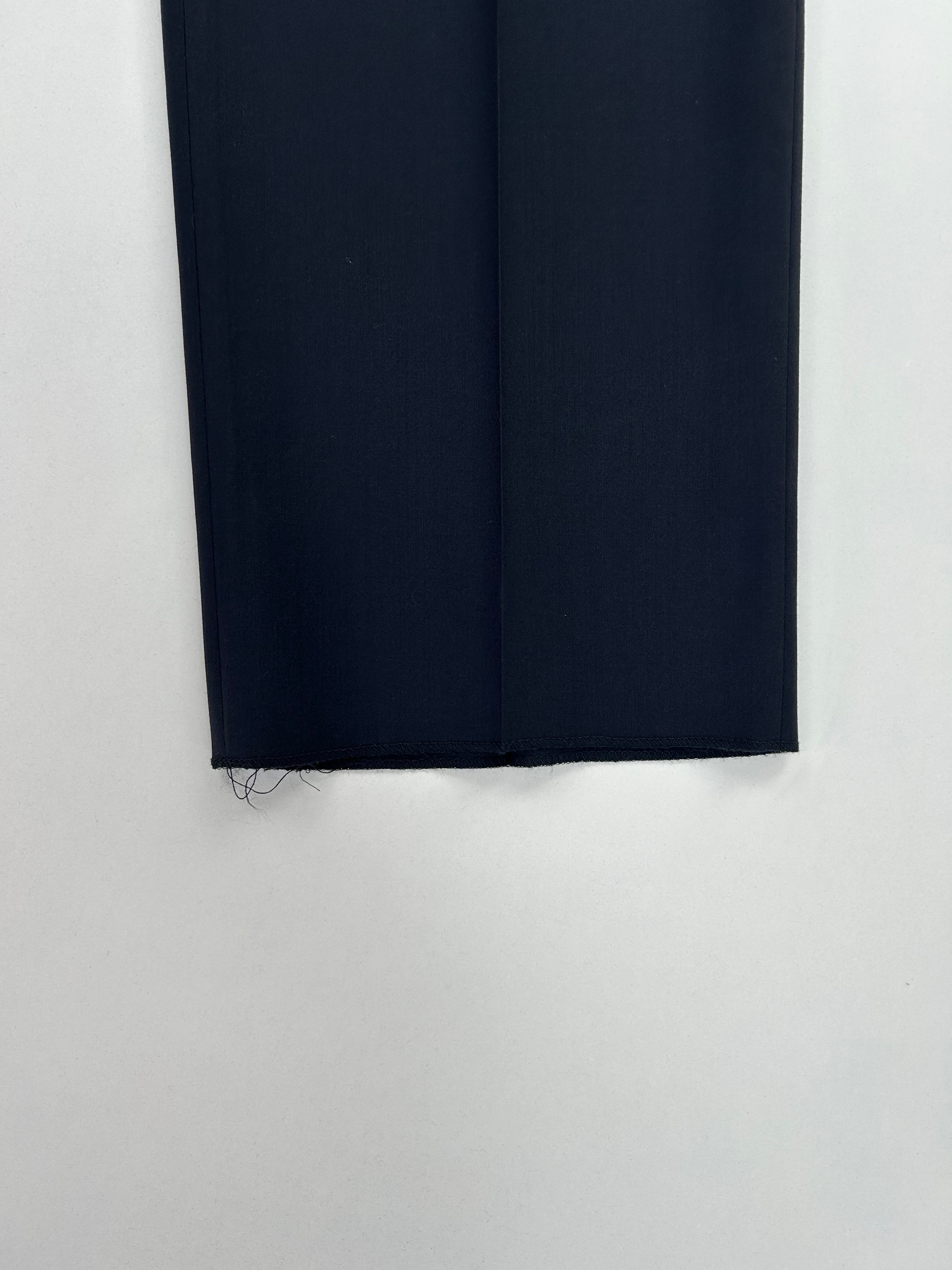 Berry pantalone blu notte — vista laterale — IlBotteghino