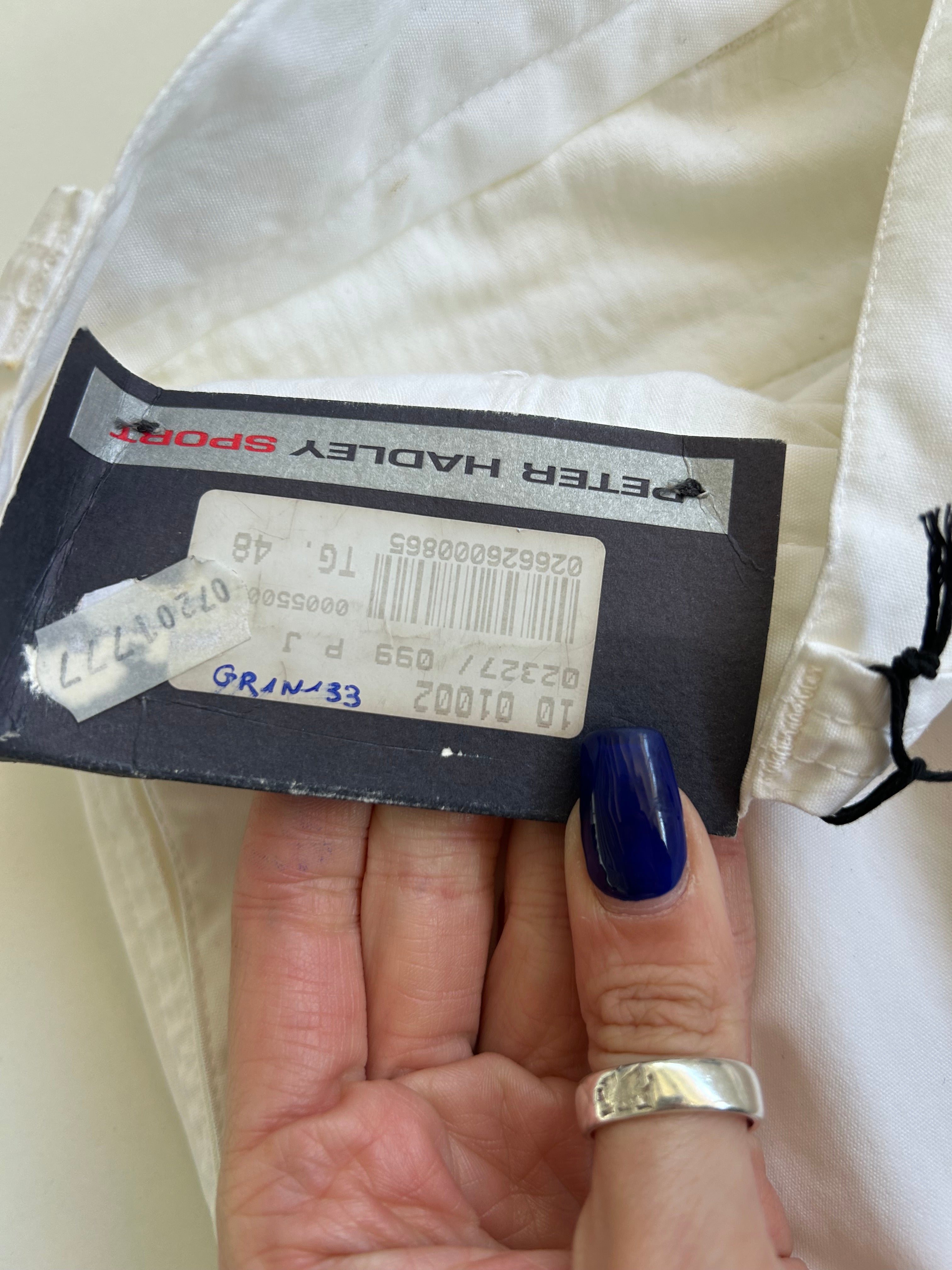 Peter Hadley Sport pantalone bianco — pezzo unico — IlBotteghino