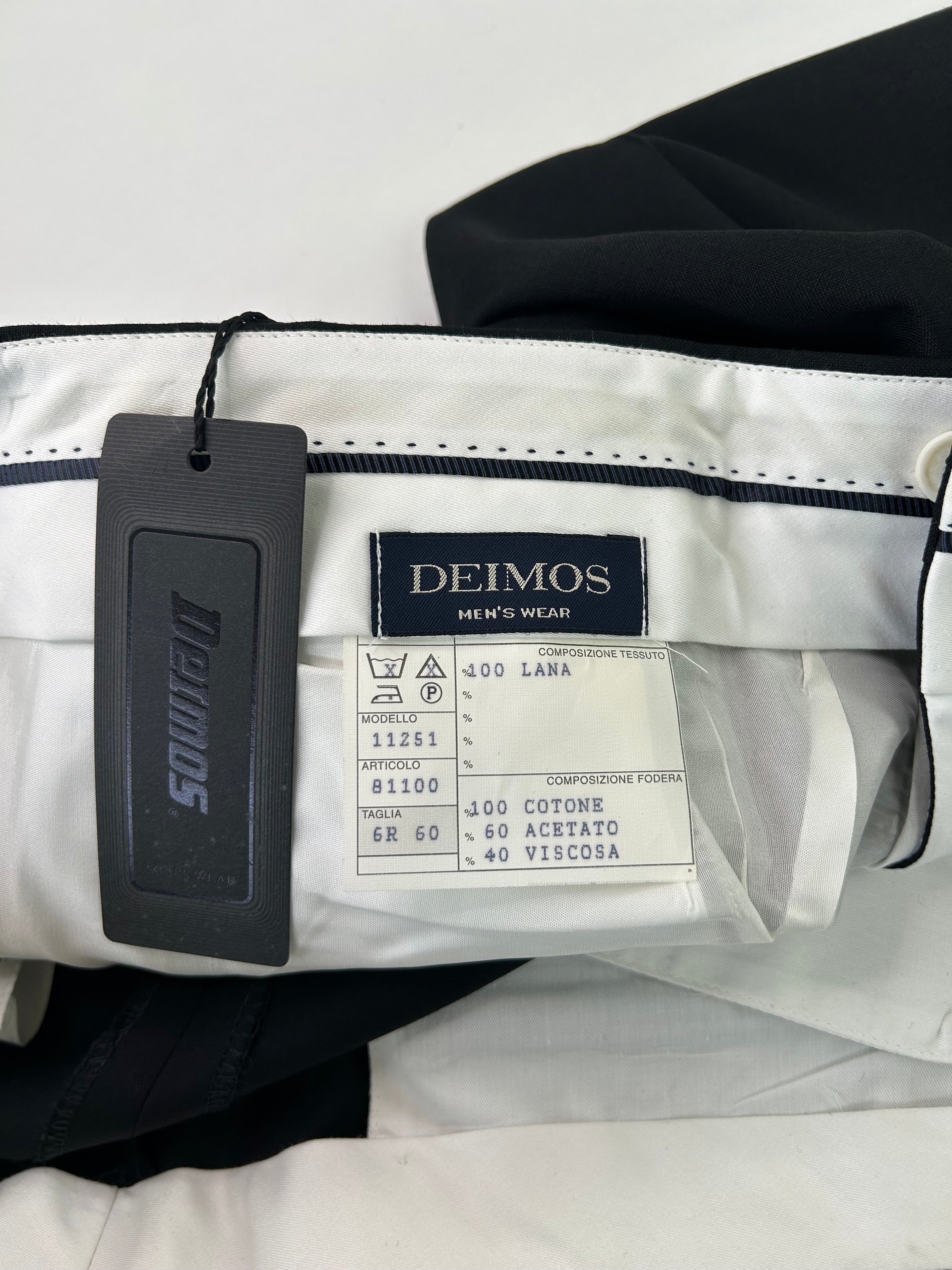Deimos pantalone nero — dettaglio tasca — IlBotteghino