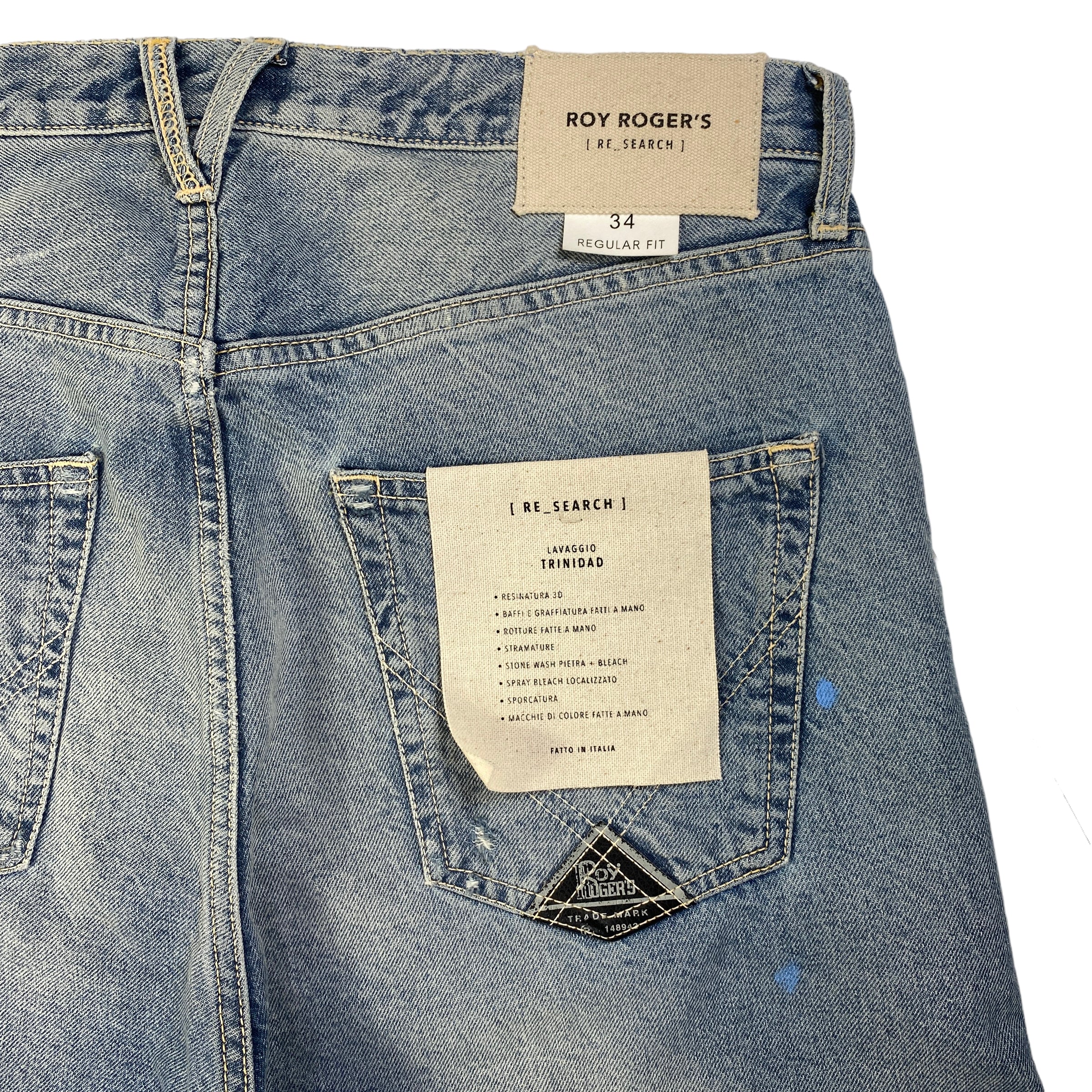 Roy Roger's jeans Durango — pezzo unico d'archivio — IlBotteghino