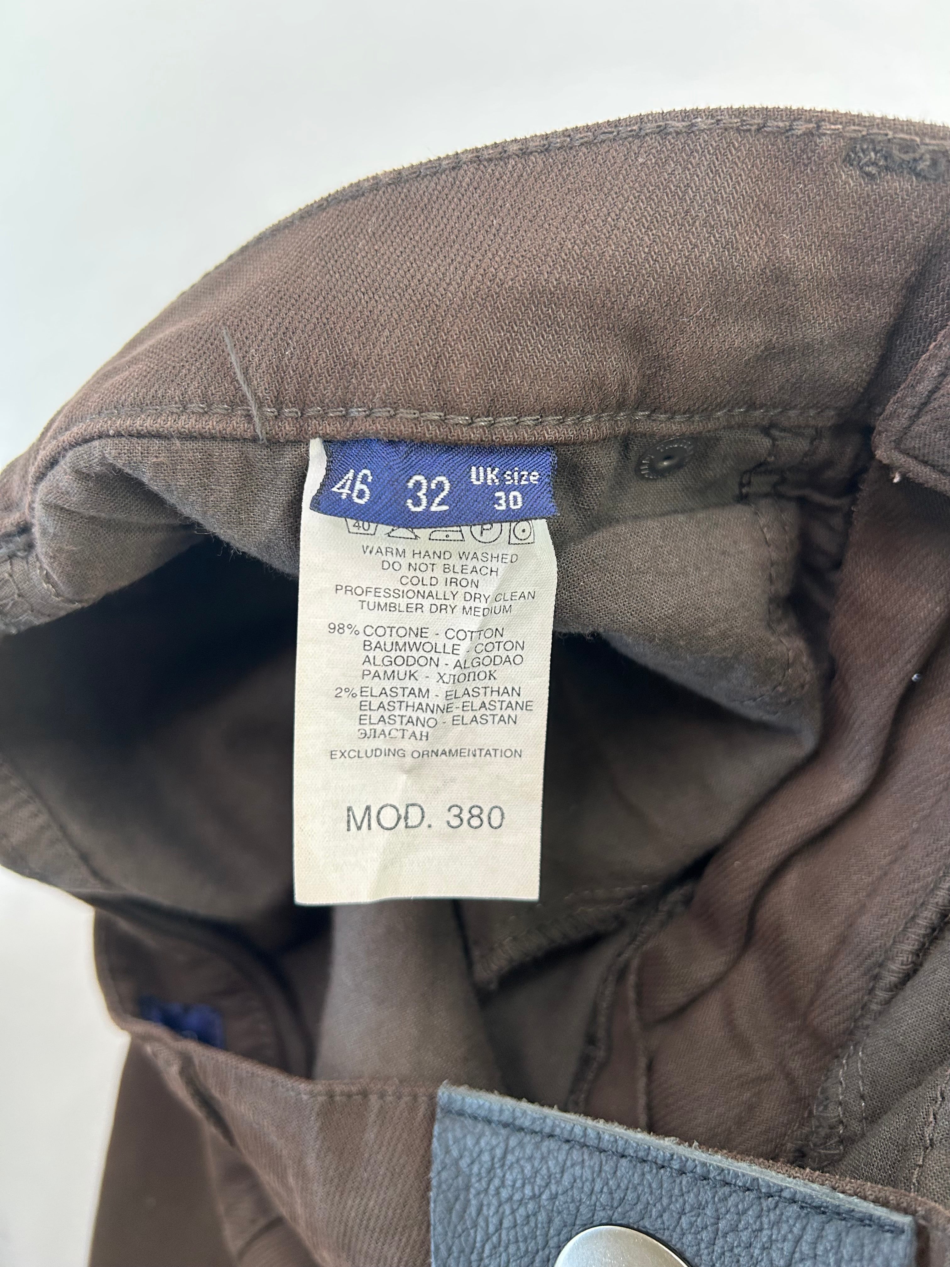 Trussardi Jeans pantalone — dettaglio tasca — IlBotteghino