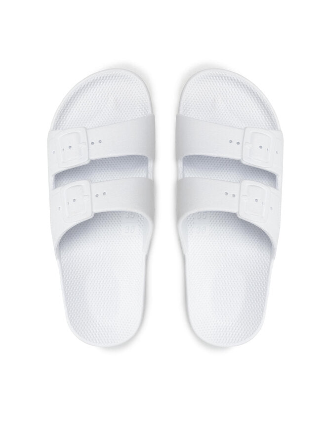Ciabatta Freedom Moses bianca in gomma naturale — IlBotteghino