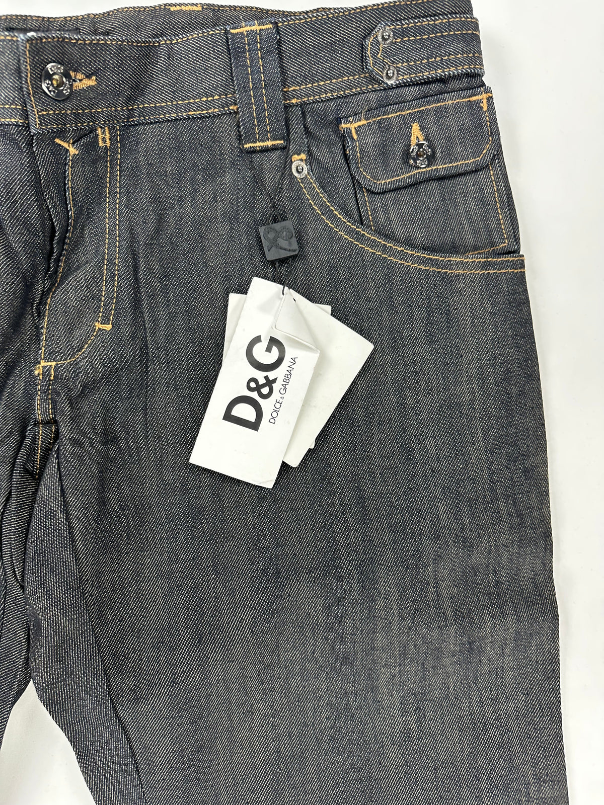 D&G jeans Archive — dettaglio patta — IlBotteghino