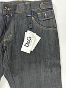D&G Dolce & Gabbana Archive R50500 Raw Denim Jeans – Taglia 36