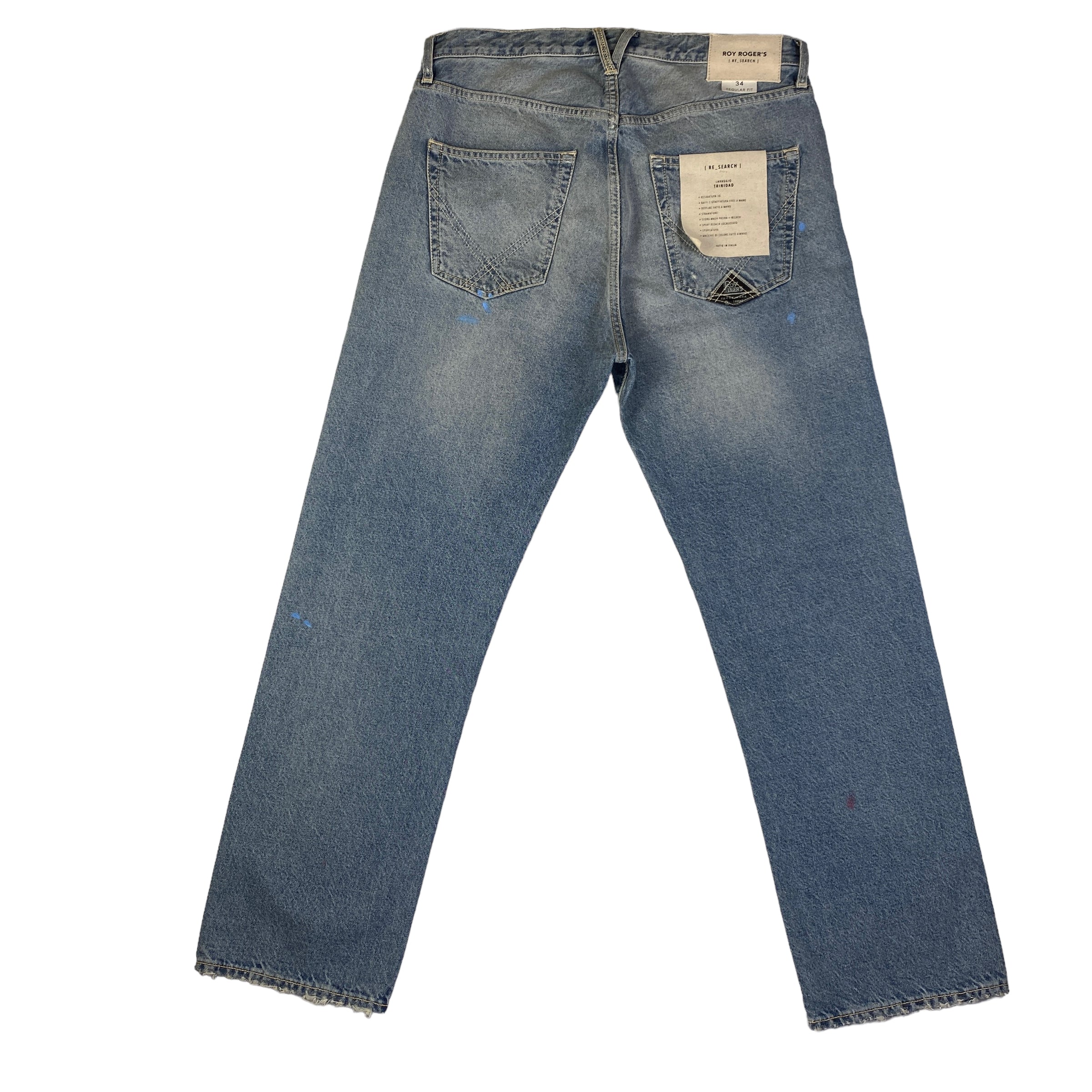 Roy Roger's jeans Durango — denim d'archivio — IlBotteghino