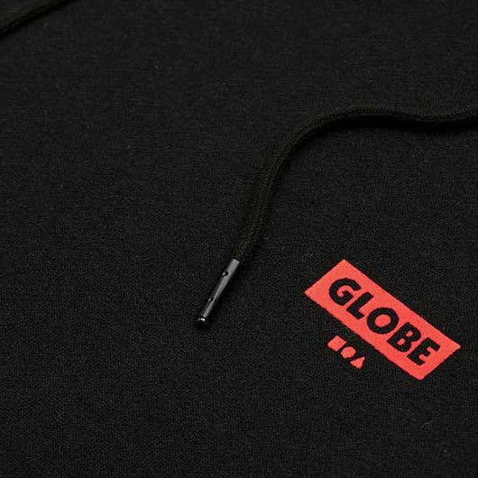 Globe felpa Living Low Velocity nera — pezzo unico d'archivio — IlBotteghino