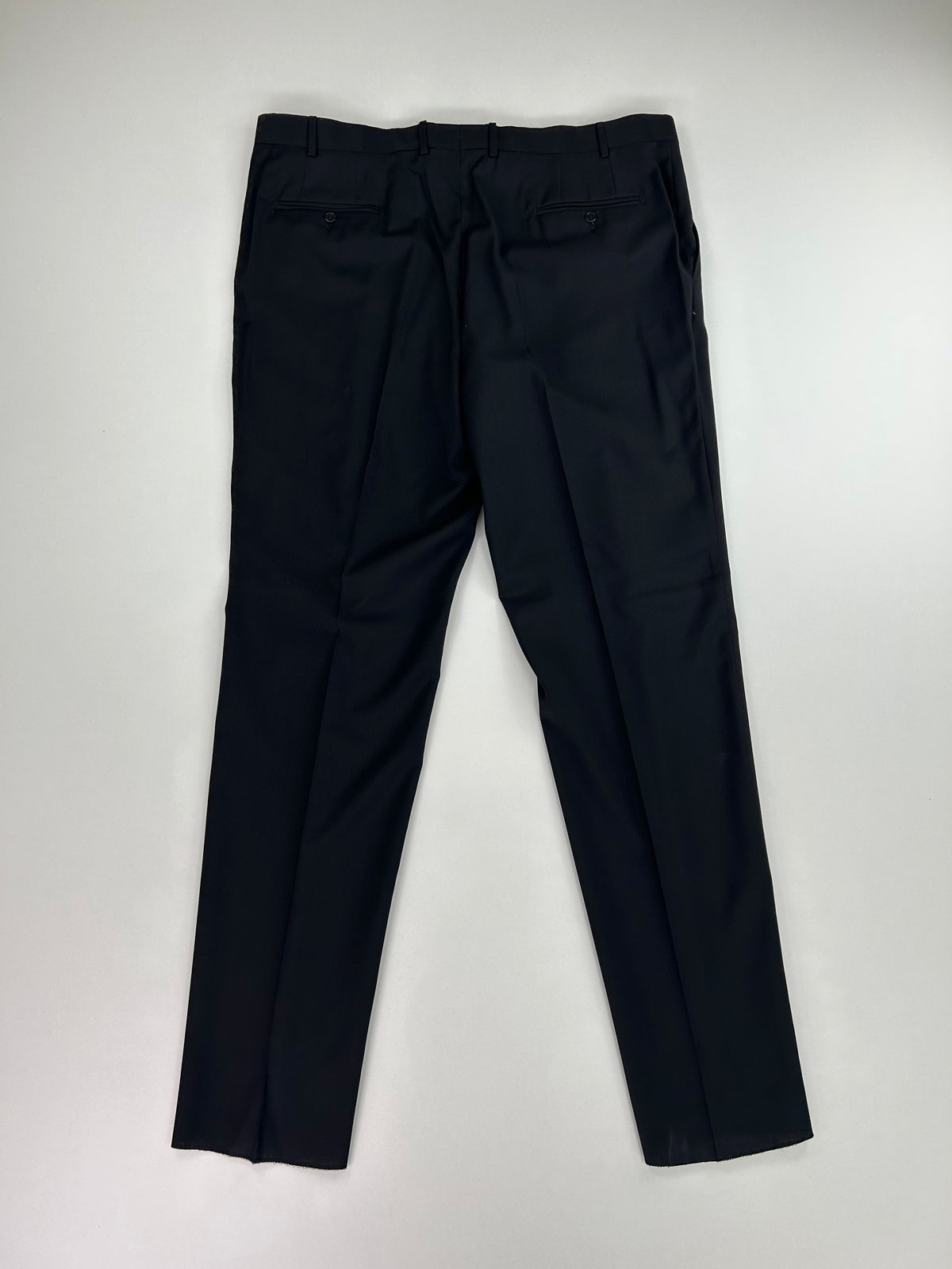 Berry pantalone nero — lana merino — IlBotteghino