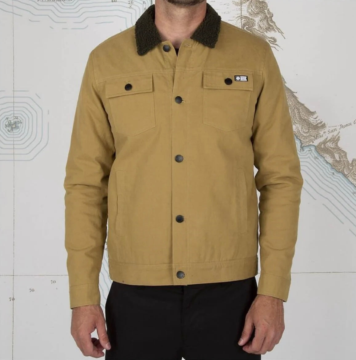 Giacca Salty Crew Bait Barge Workwear brown, taglia XL — IlBotteghino
