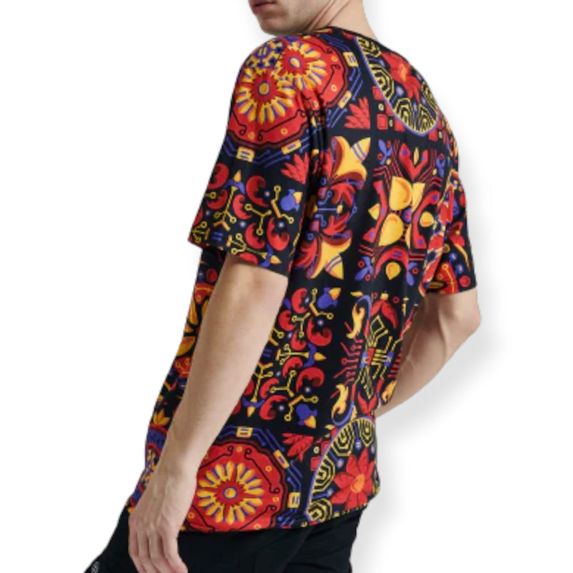 Dolly Noire t-shirt Maioliche Rosse — pezzo unico d'archivio — IlBotteghino
