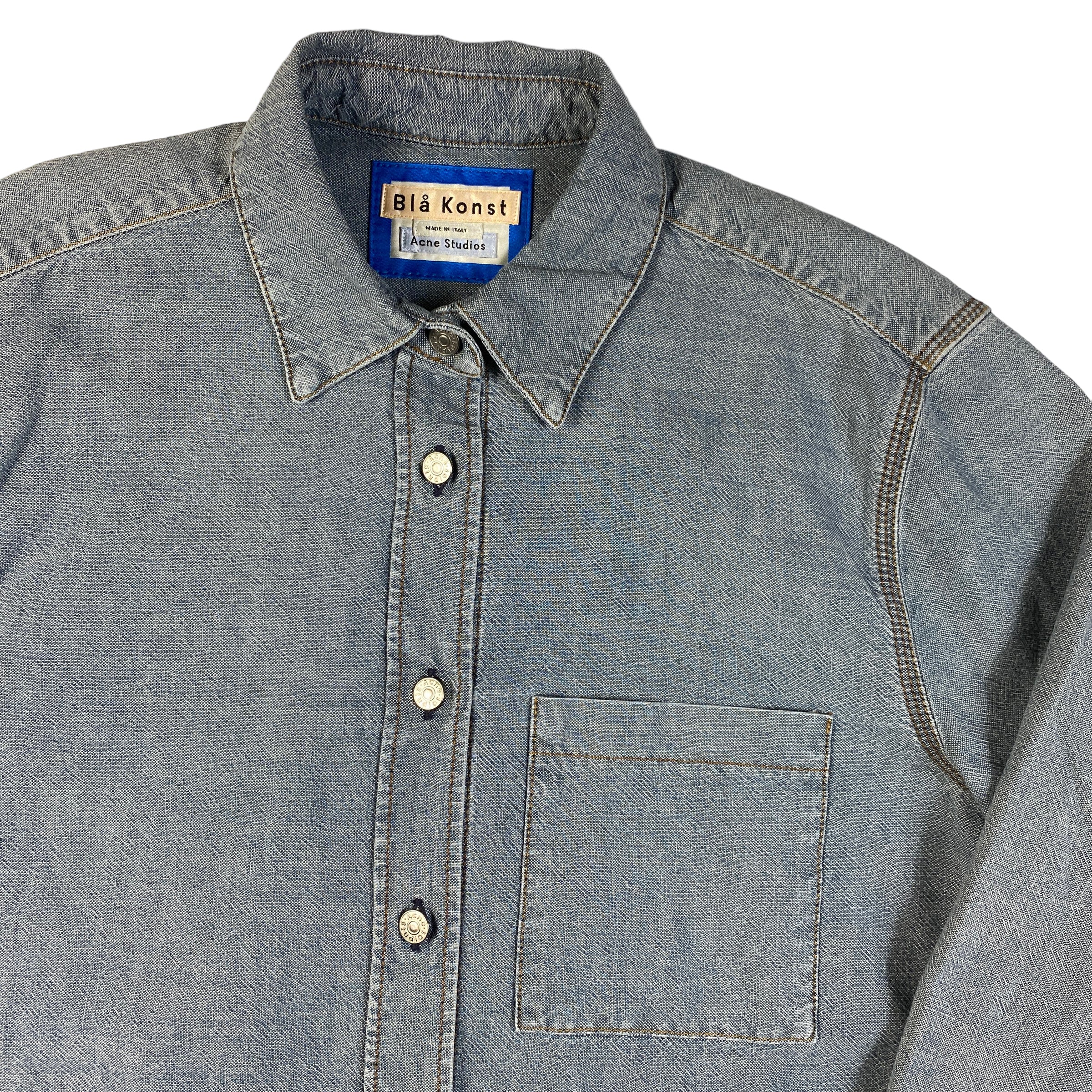 Acne Studios camicia denim light blue — archivio moda luxury — IlBotteghino