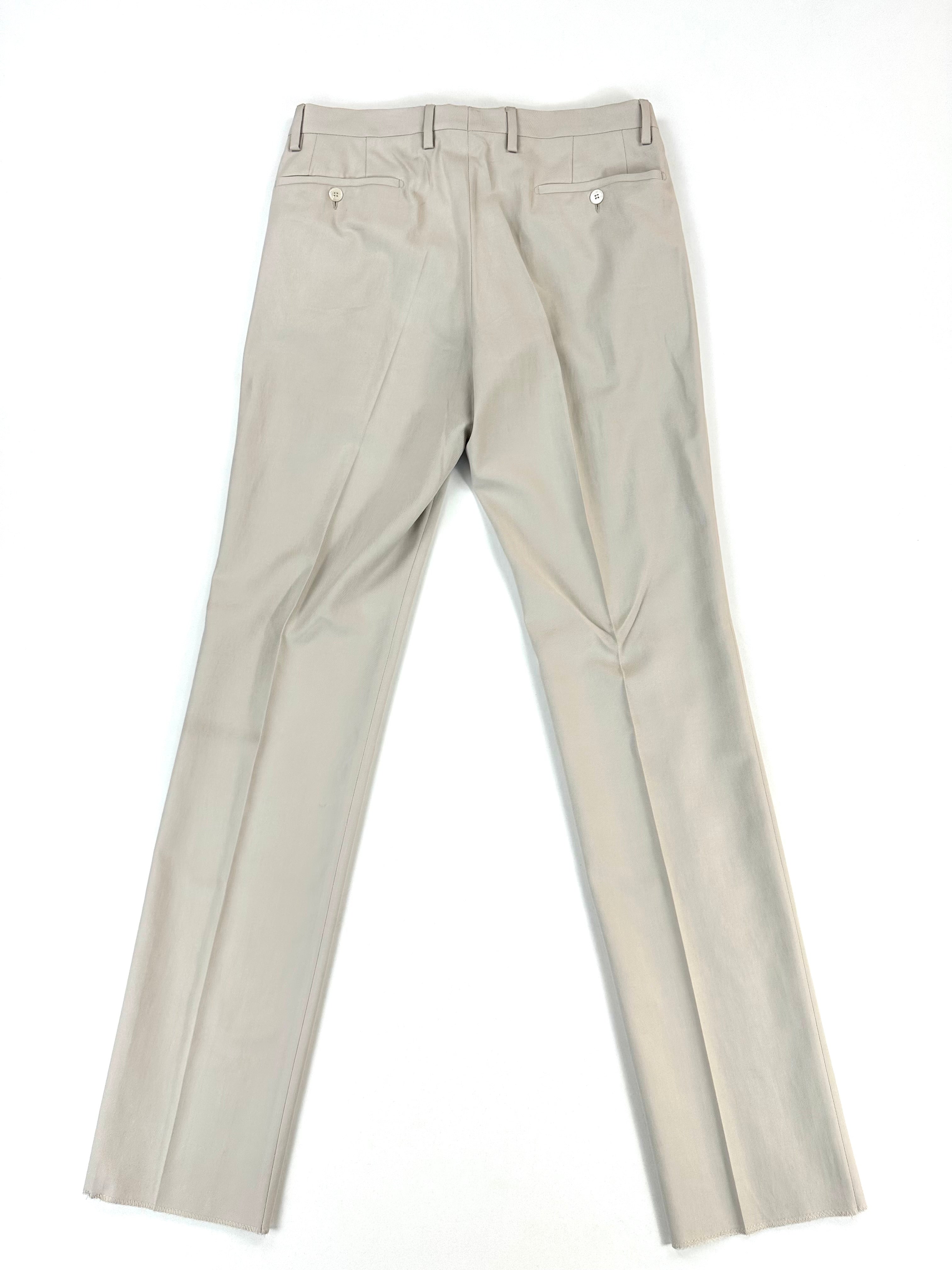 Completo Versace Collection panna lana e viscosa - Tg. 48