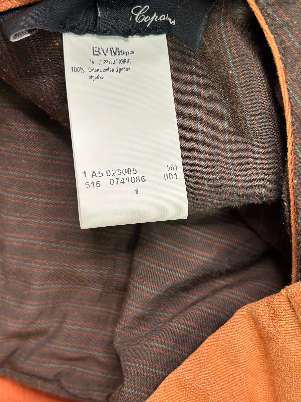 Deimos Sport pantalone marrone — dettaglio fondo gamba — IlBotteghino