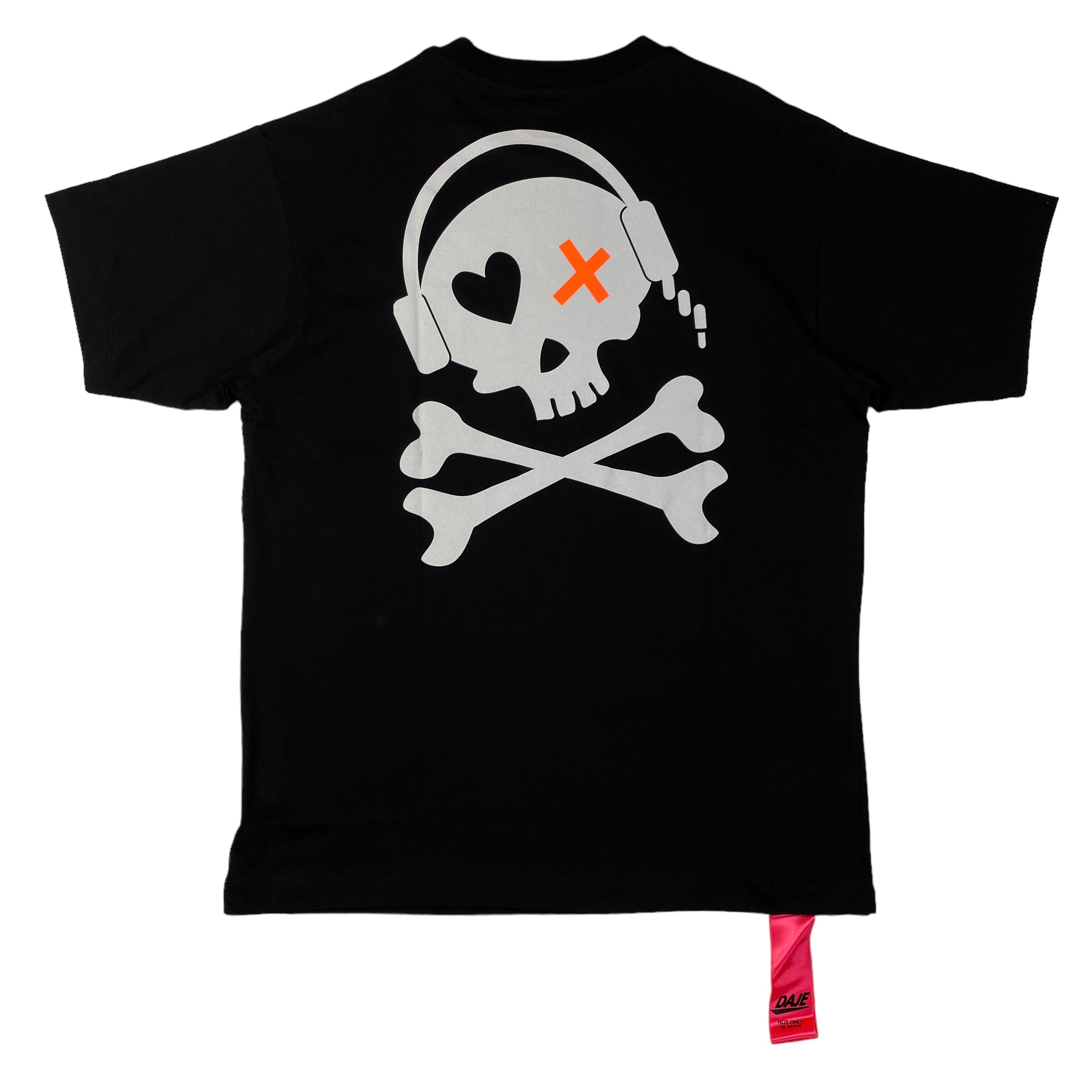Daje t-shirt teschio — archivio moda streetwear — IlBotteghino