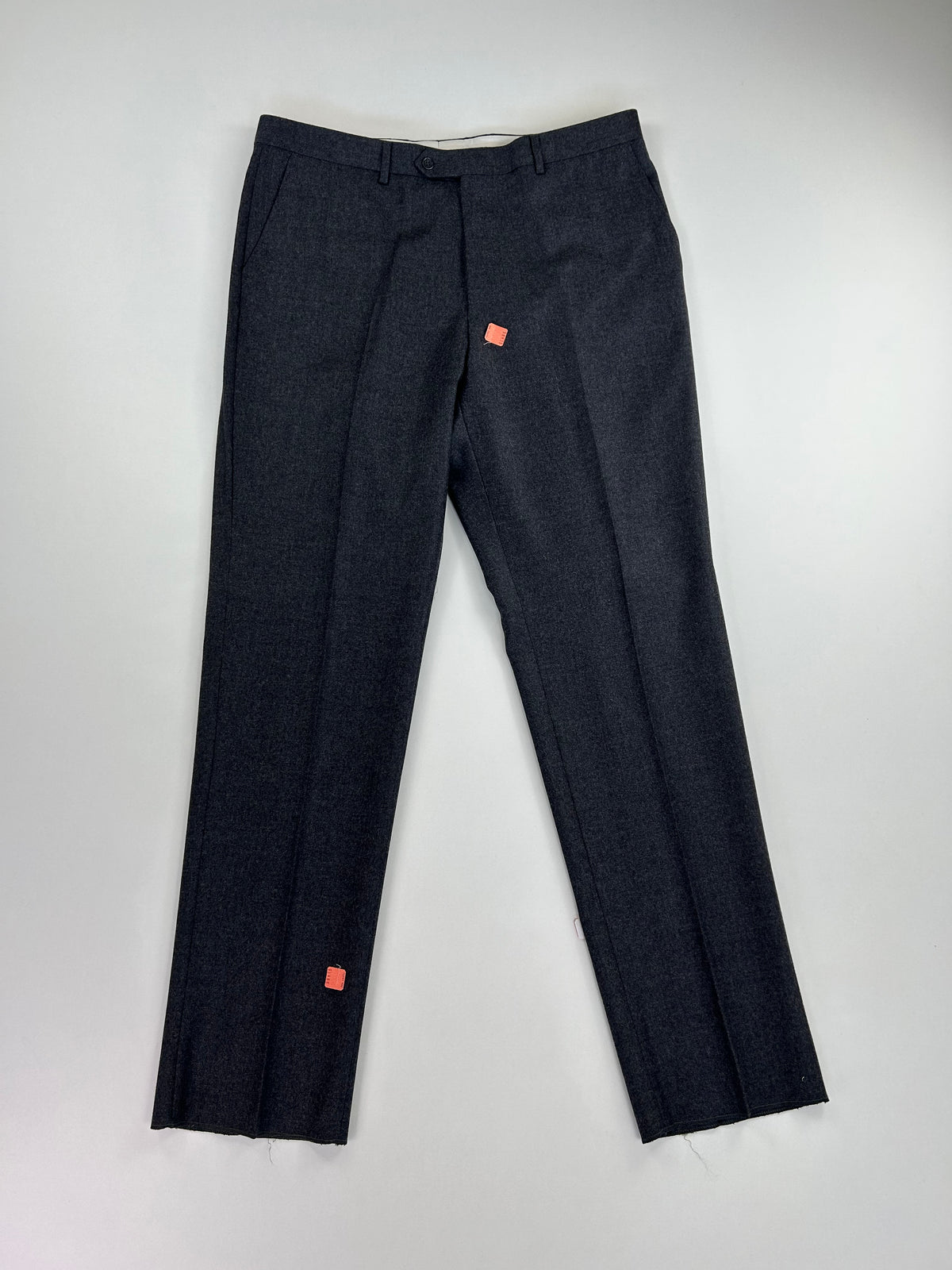 Pantalone sartoriale Deimos grigio pura lana, taglia IT 58 — IlBotteghino