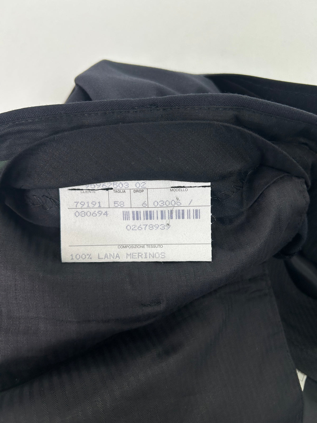 Berry pantalone nero — pezzo unico — IlBotteghino
