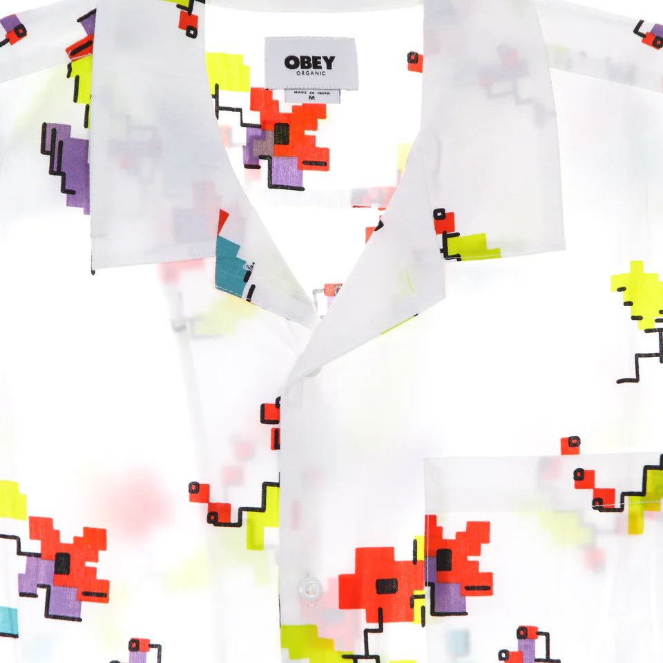 Obey camicia Digital Woven — pezzo unico d'archivio — IlBotteghino
