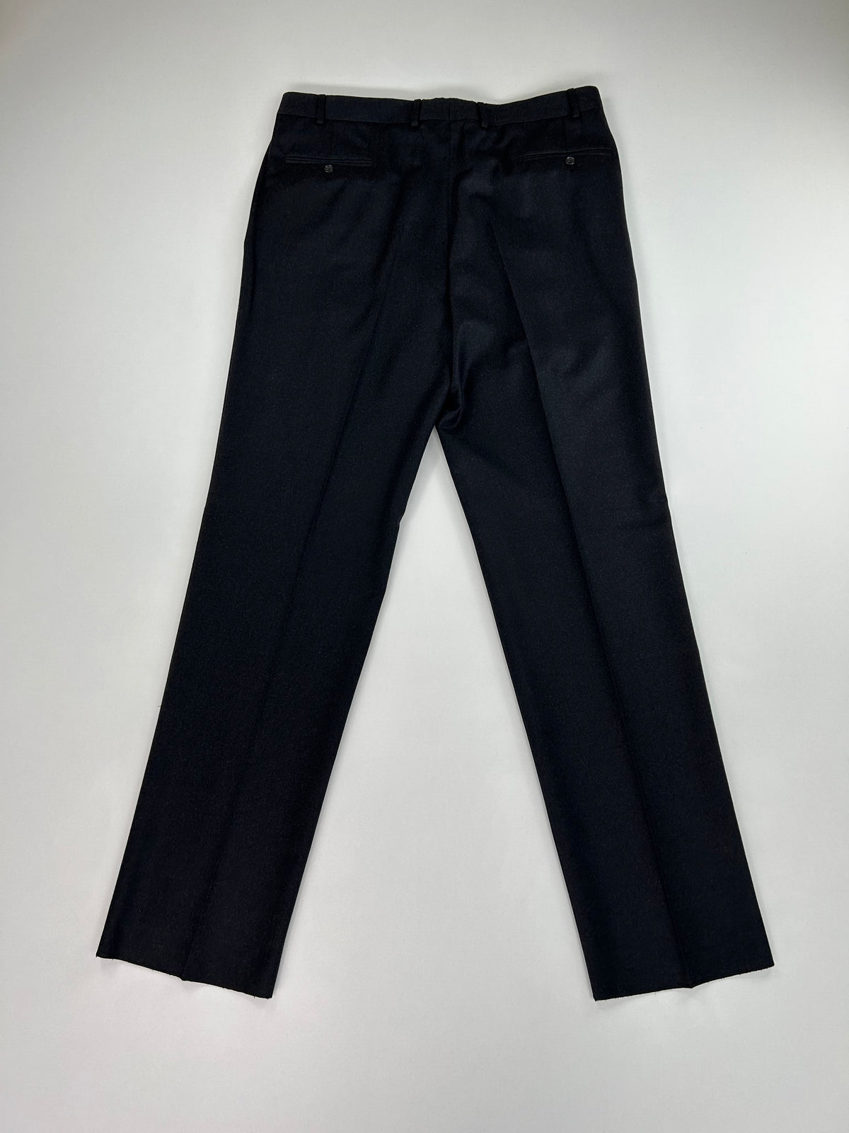Berry pantalone antracite — lana merino — IlBotteghino